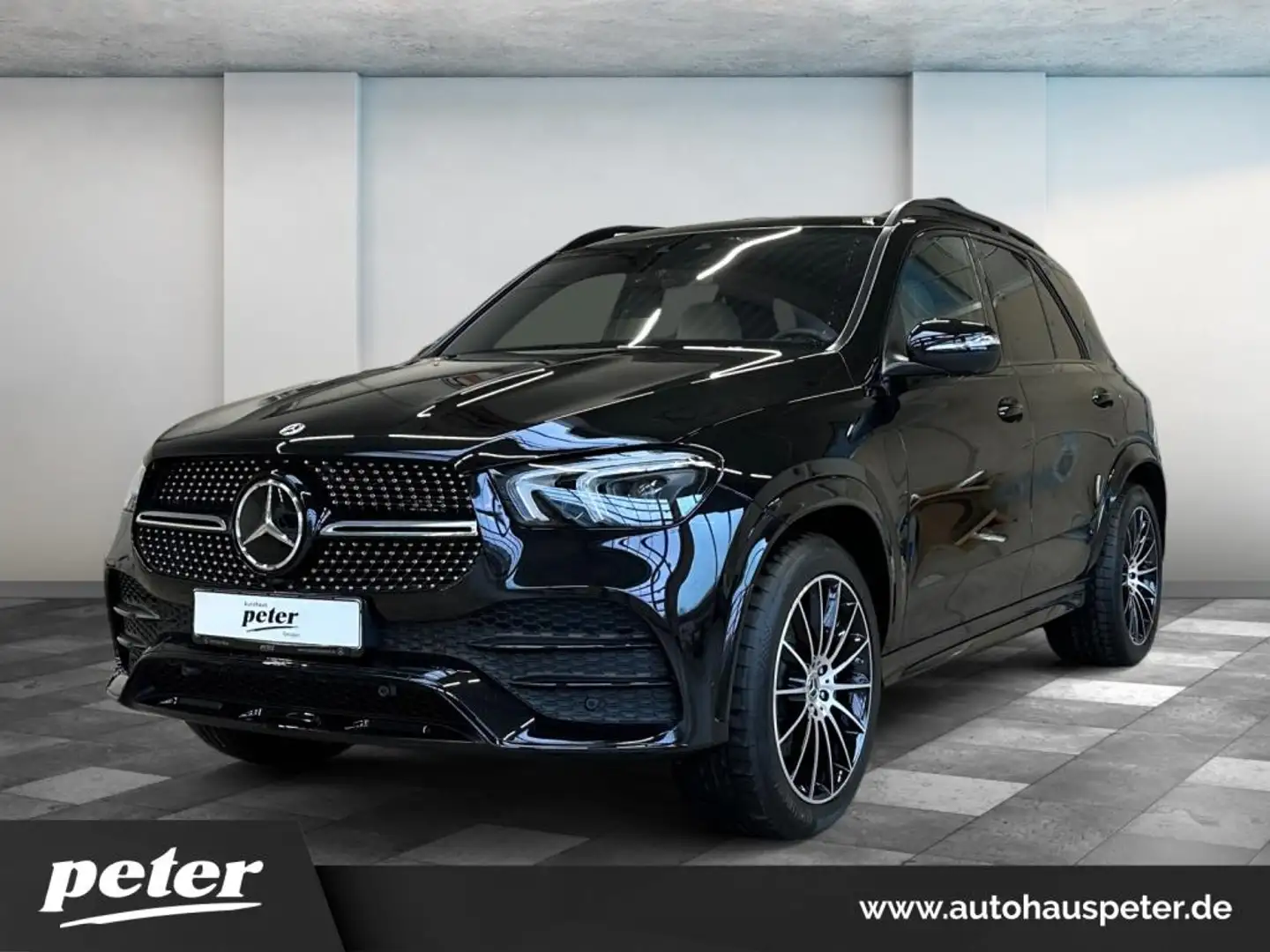 Mercedes-Benz GLE 300 d 4M /AMG/21"/Airmatic/Standheizung/LED/ Schwarz - 1