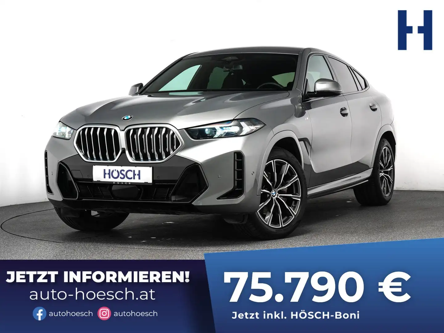 BMW X6 xDrive30d M Sport MEGA-ANGEBOT ++ Grau - 1