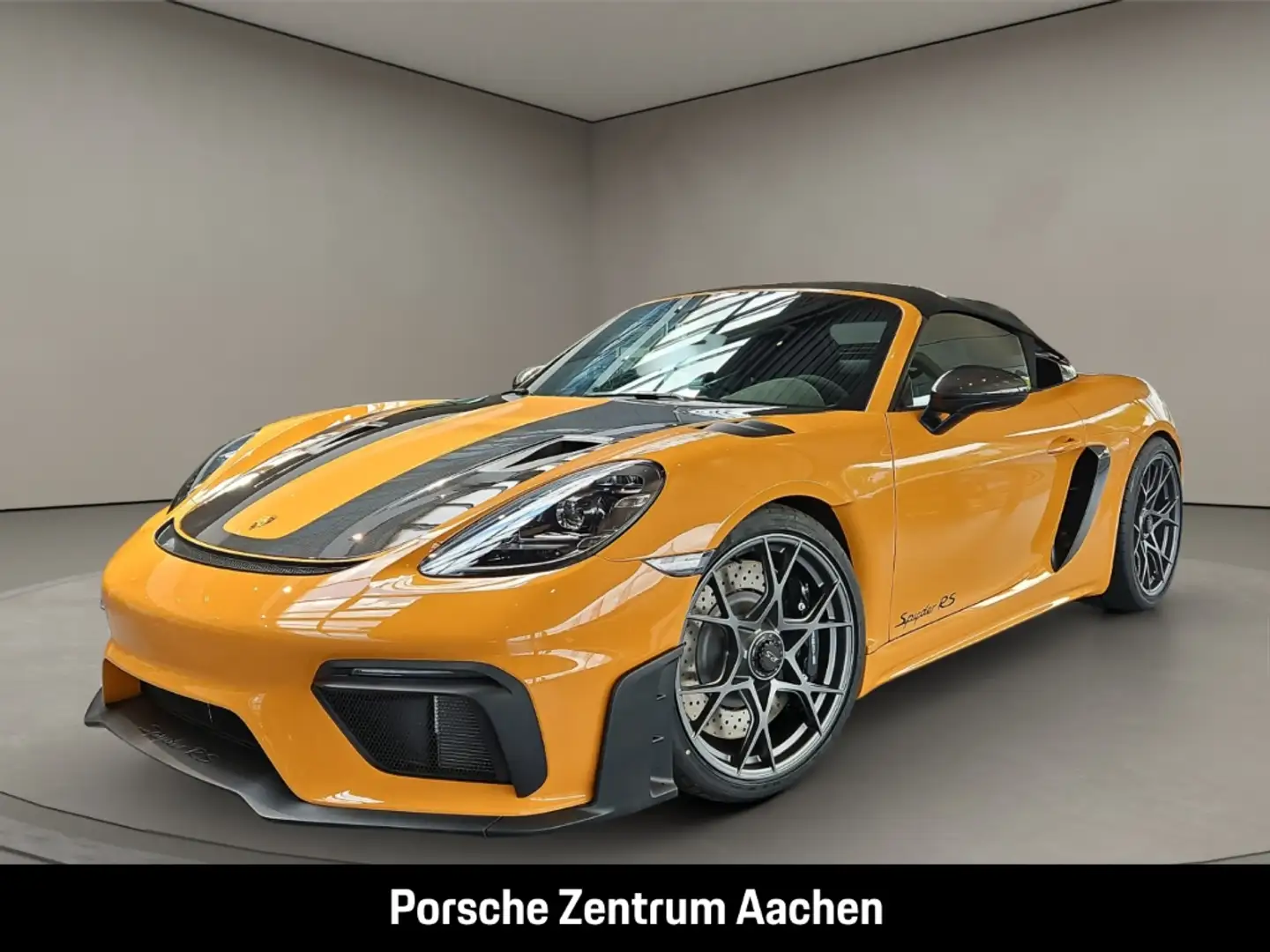 Porsche 718 Spyder RS Sportabgasanlage Sport Chrono LED Galben - 1