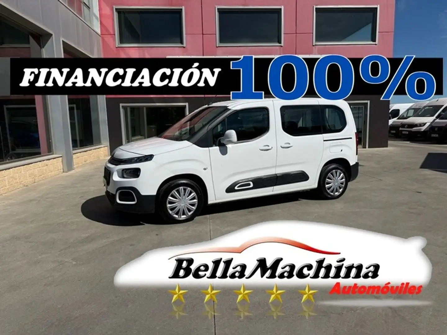 Citroen Berlingo Talla M BlueHDi 100 S&S FEEL Blanc - 1