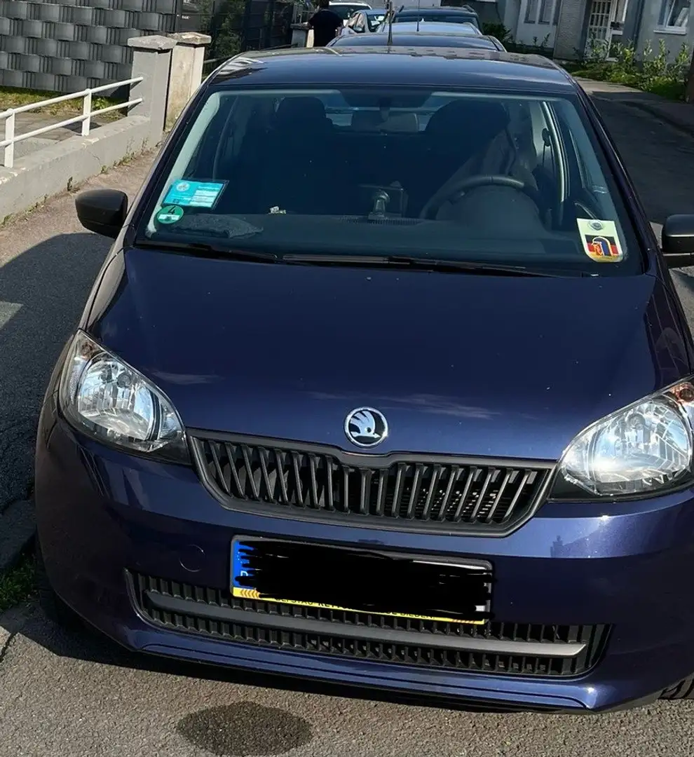Skoda Citigo Citigo 1.0 MPI Ambition Modrá - 1