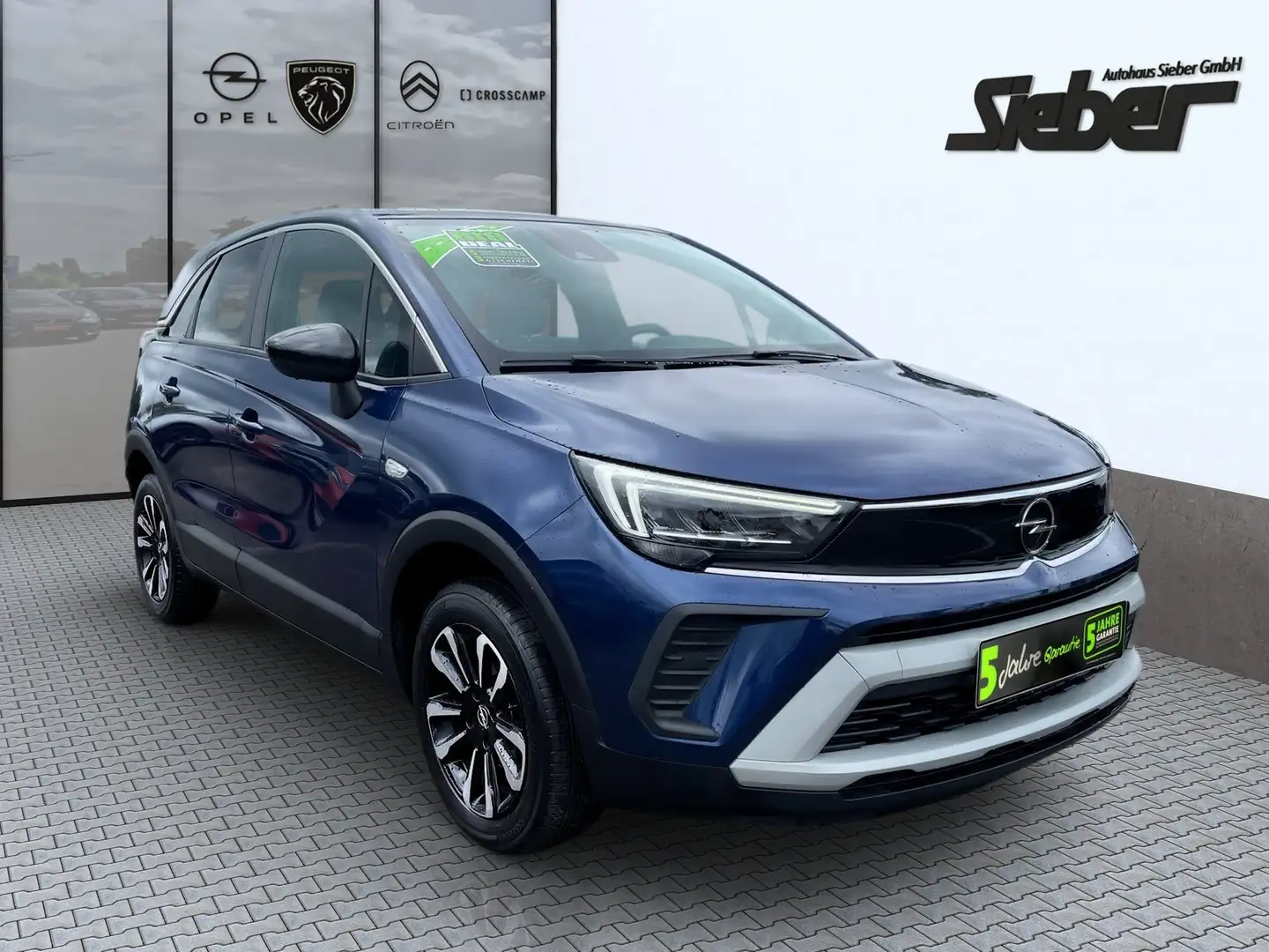 Opel Crossland 1.2 Turbo Elegance KAMERA*SITZHZG*TEMPO Blau - 2