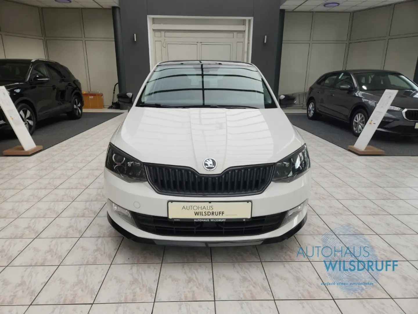 Skoda Fabia Monte Carlo 1.0 TSI Panorama KESSY Weiß - 2
