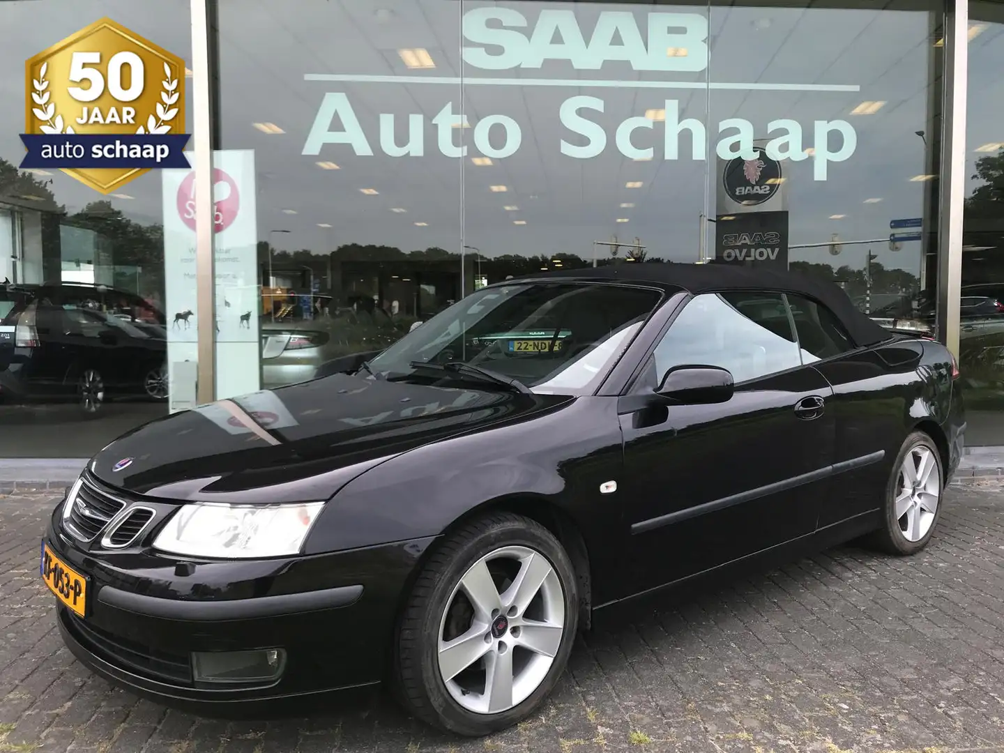 Saab 9-3 Cabrio 2.0t Vector Automaat | Rijklaar incl garant Noir - 1