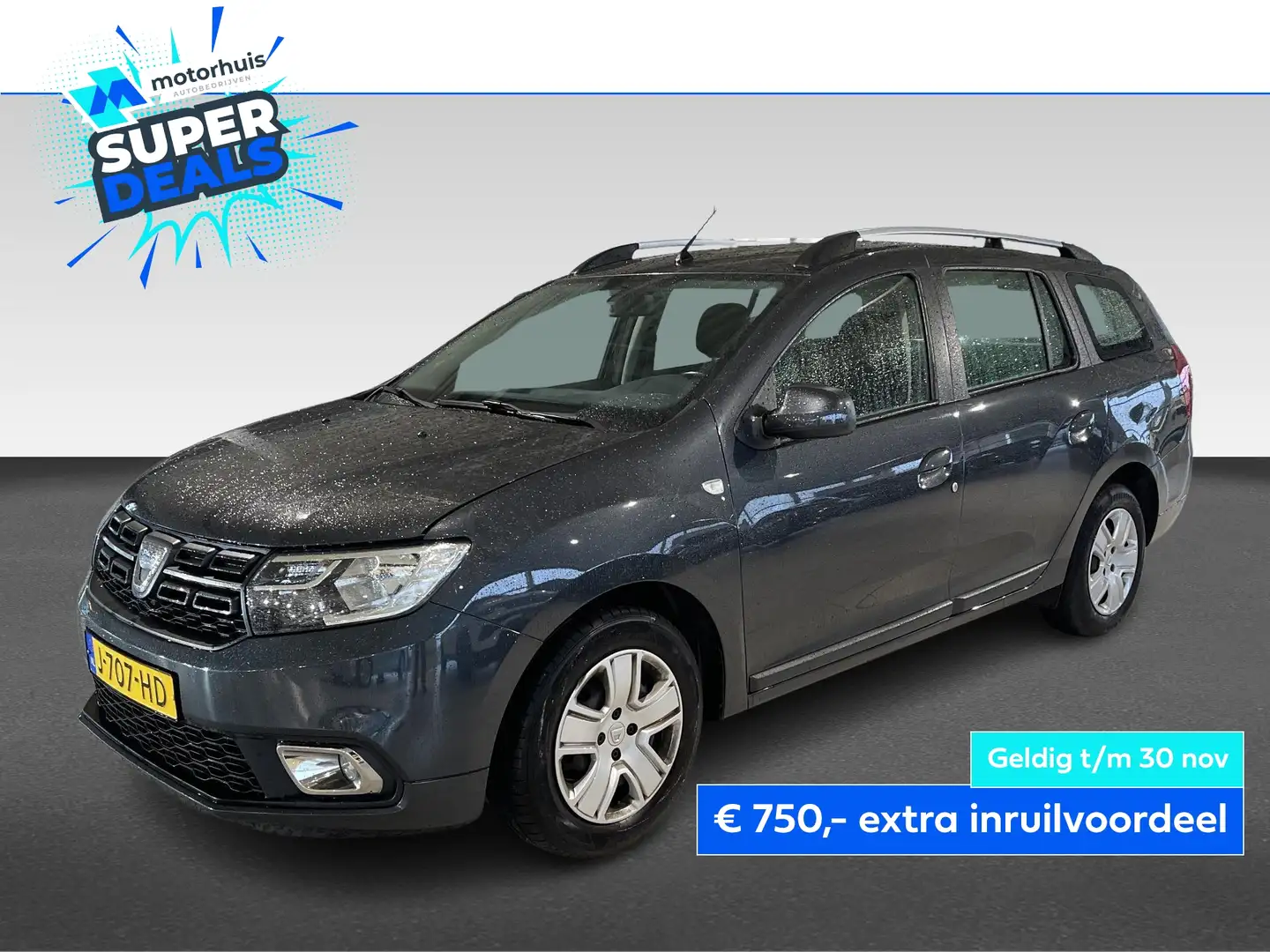 Dacia Logan Mcv 0.9 Tce 90pk Easy-R Comfort Gris - 1