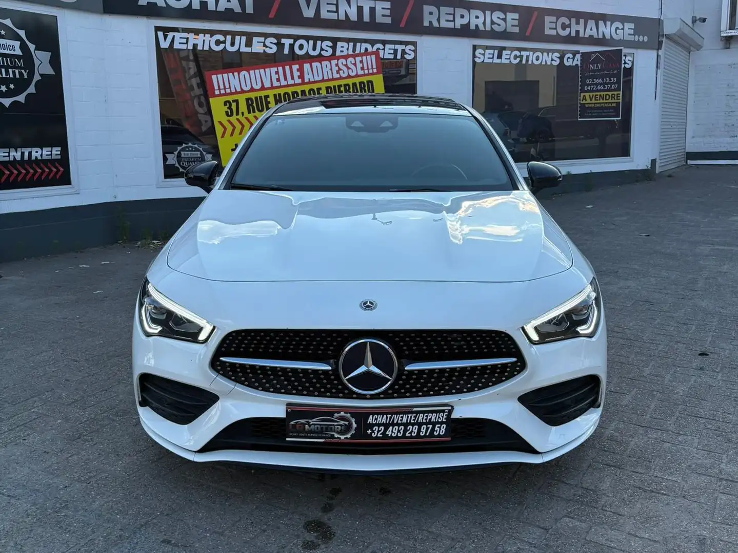 Mercedes-Benz CLA 180 CLA 180 (EU6AP) pack amg Blanc - 2