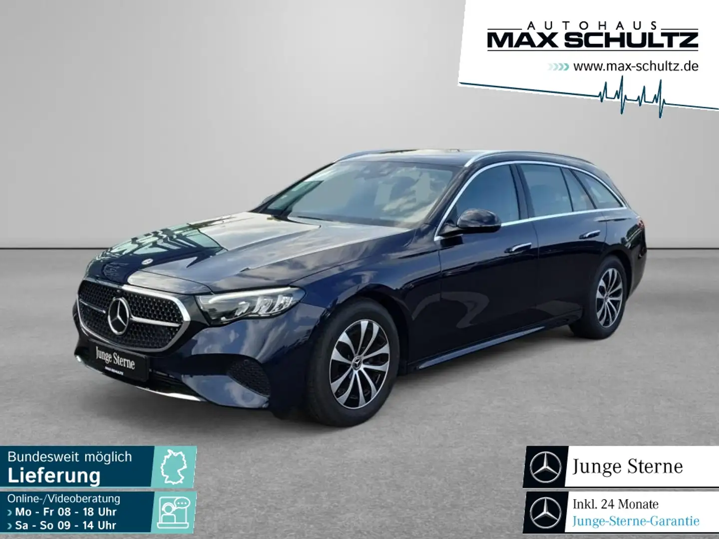 Mercedes-Benz E 220 d T-Modell Avantgarde*AHK*PremiumNavi*LED Azul - 1