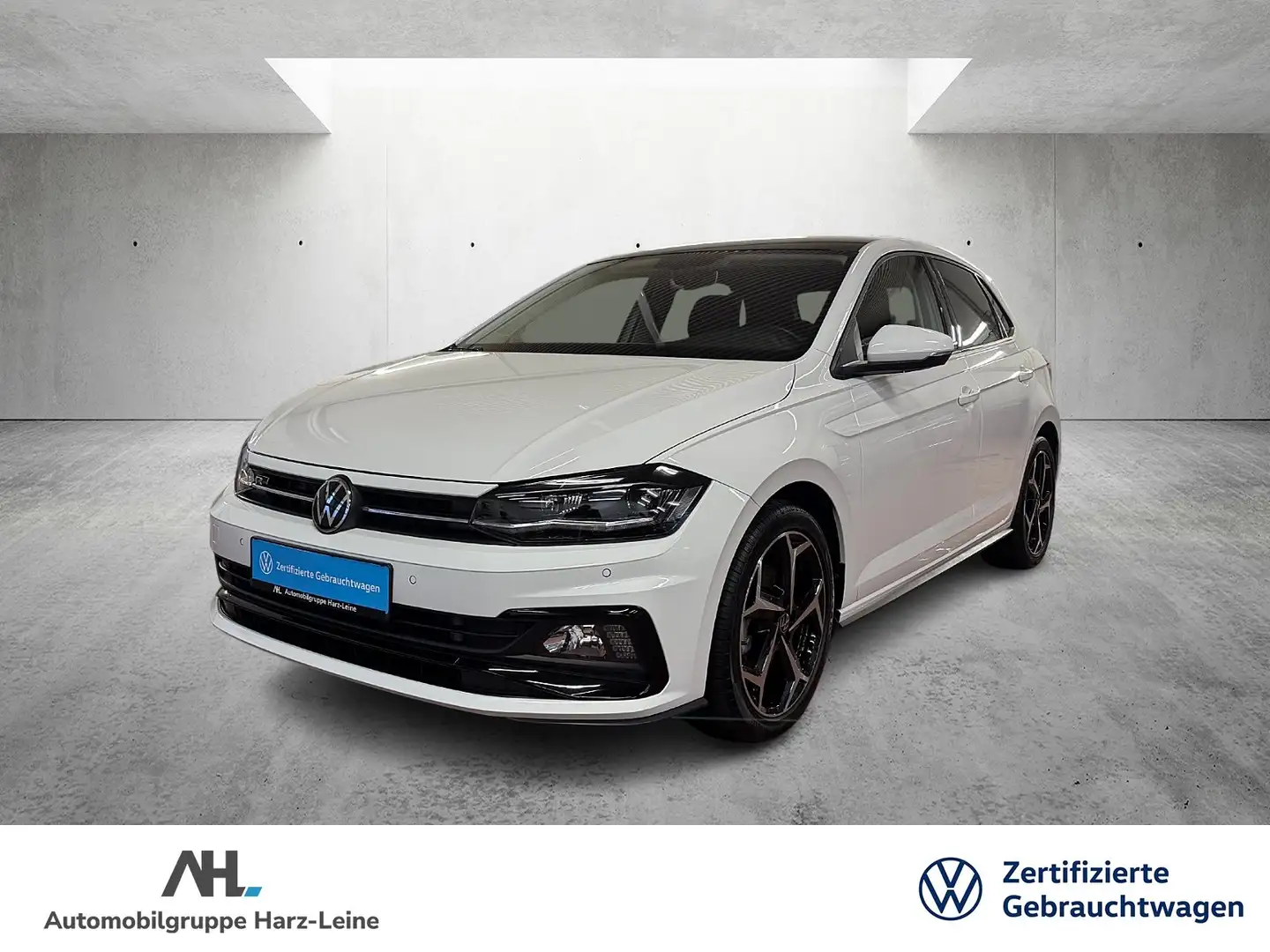 Volkswagen Polo 1.0 TSI R-Line LED Navi ACC PDC SHZ Weiß - 1