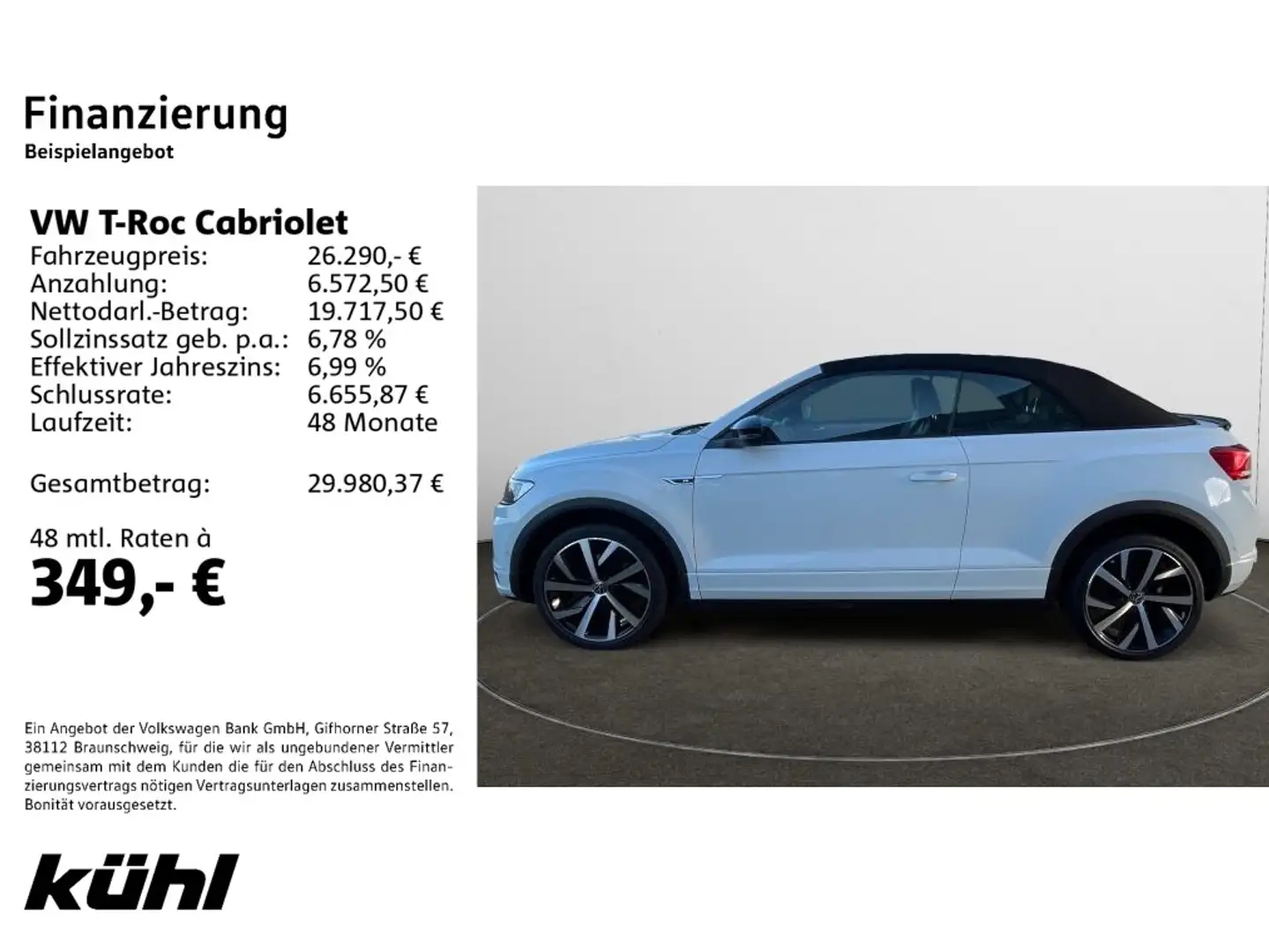 Volkswagen T-Roc 1.5 TSI DSG R-Line Navi,Black St Blanc - 2