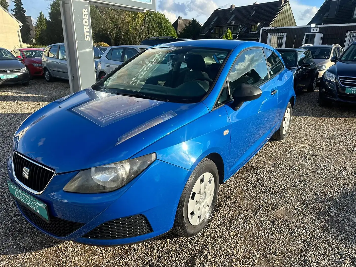 SEAT Ibiza SC Reference*TÜV NEU*1 HAND*KLIMA*TOPPP* Blau - 1