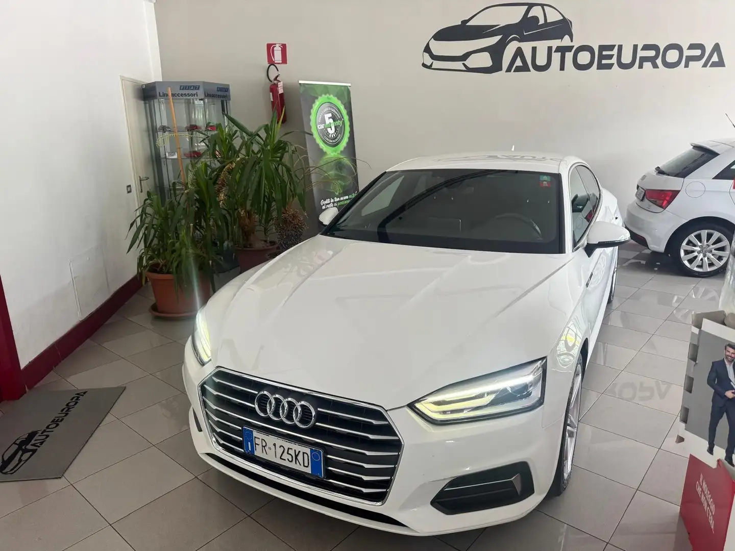 Audi A5 A5 2018 Sportback 40 2.0 tdi Business Sport Bianco - 2