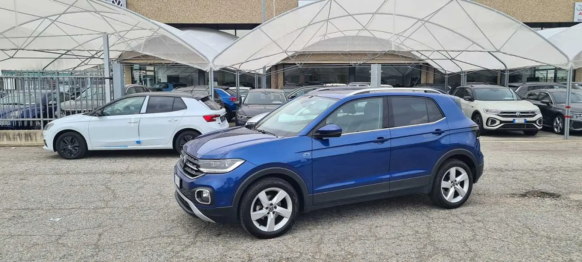 Volkswagen T-Cross 1.0 TSI 110 CV DSG Advanced 'PROMO RATA FLEX' Azul - 1