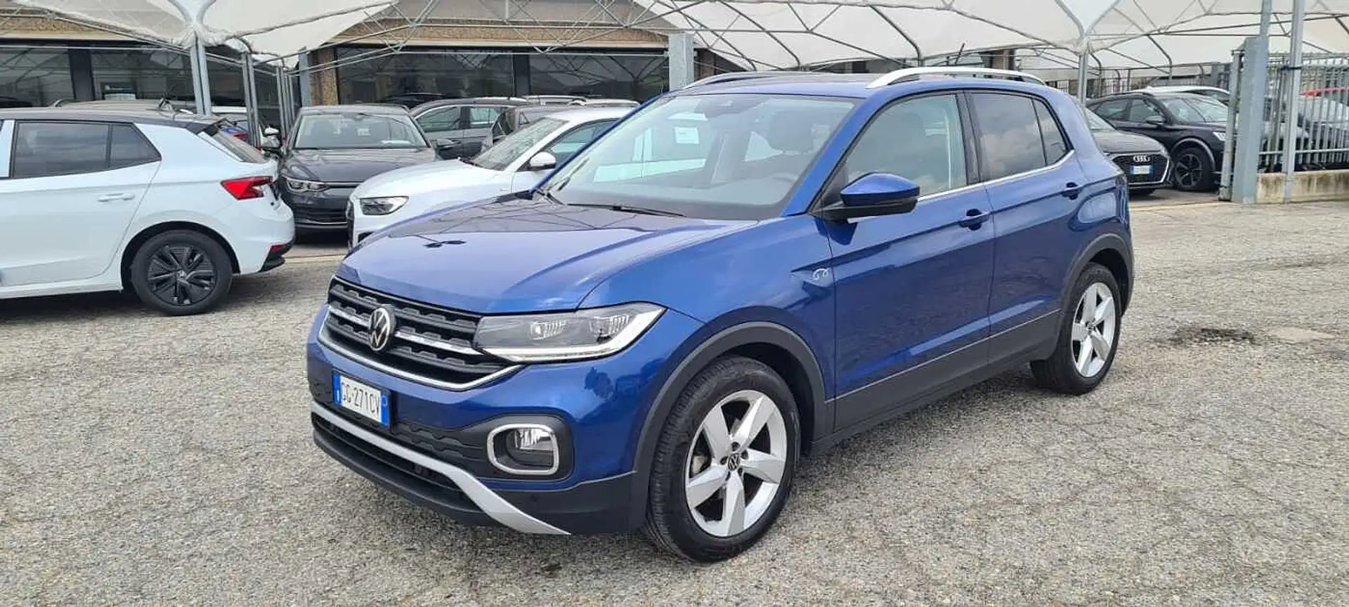 Volkswagen T-Cross 1.0 TSI 110 CV DSG Advanced 'PROMO RATA FLEX' Azul - 2