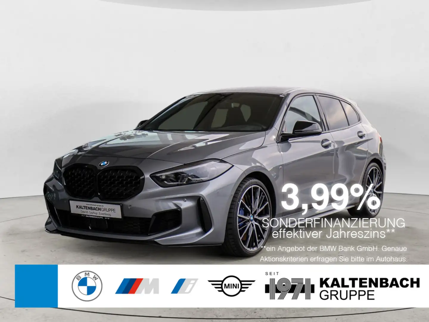 BMW 135 Mi xDrive Edition Colorvision HUD LED ACC Gris - 1