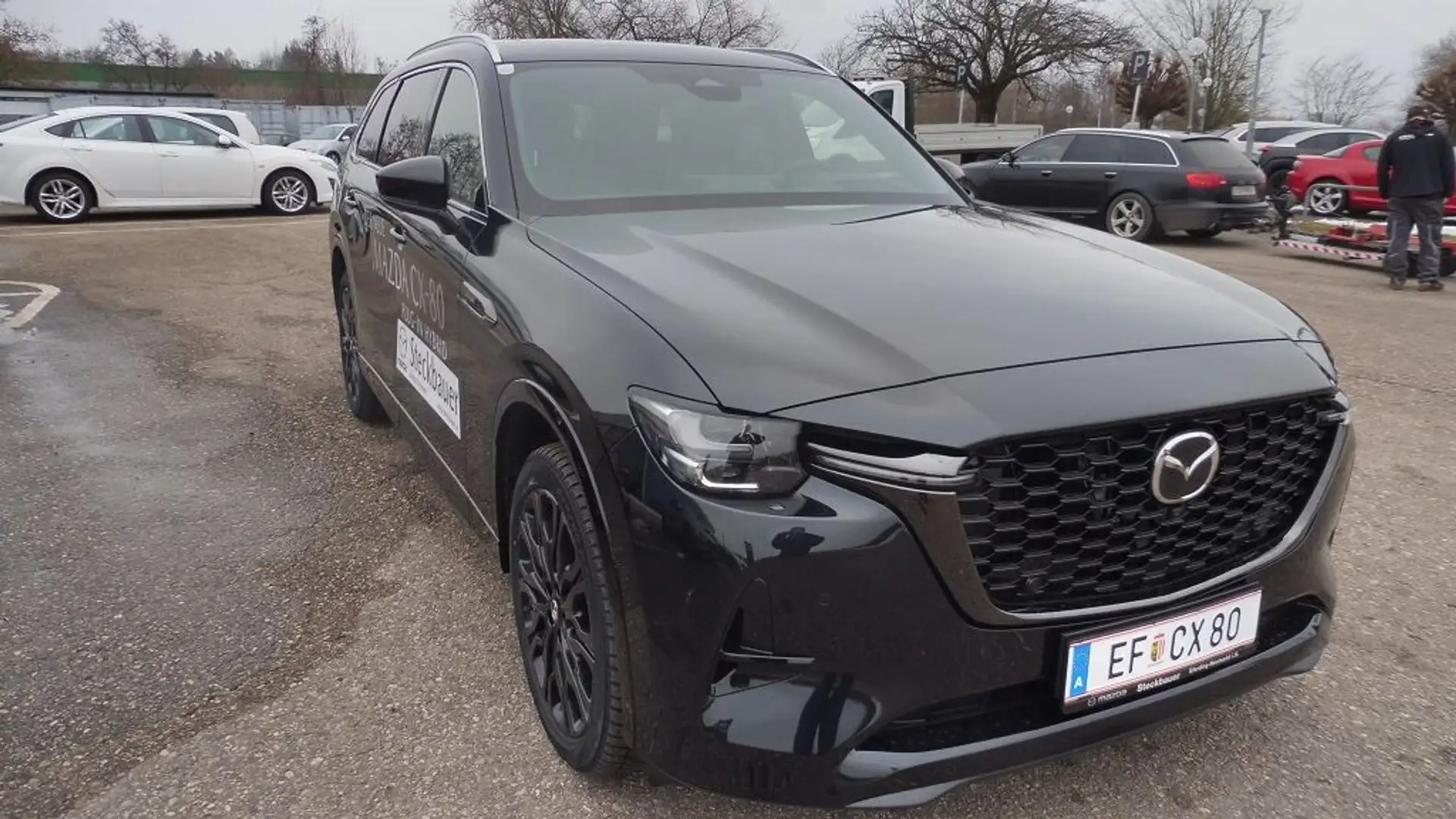 Mazda CX-80 2.5L e-SKYACTIV PHEV AWD Homura Plus Aut. Schwarz - 2