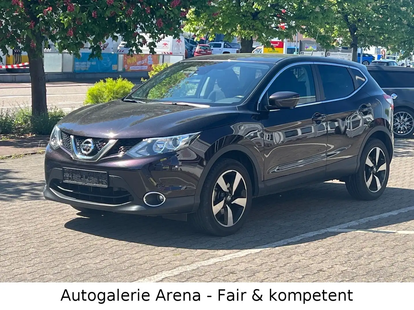 Nissan Qashqai *360° Cam *Scheckheft *Navi Violett - 1