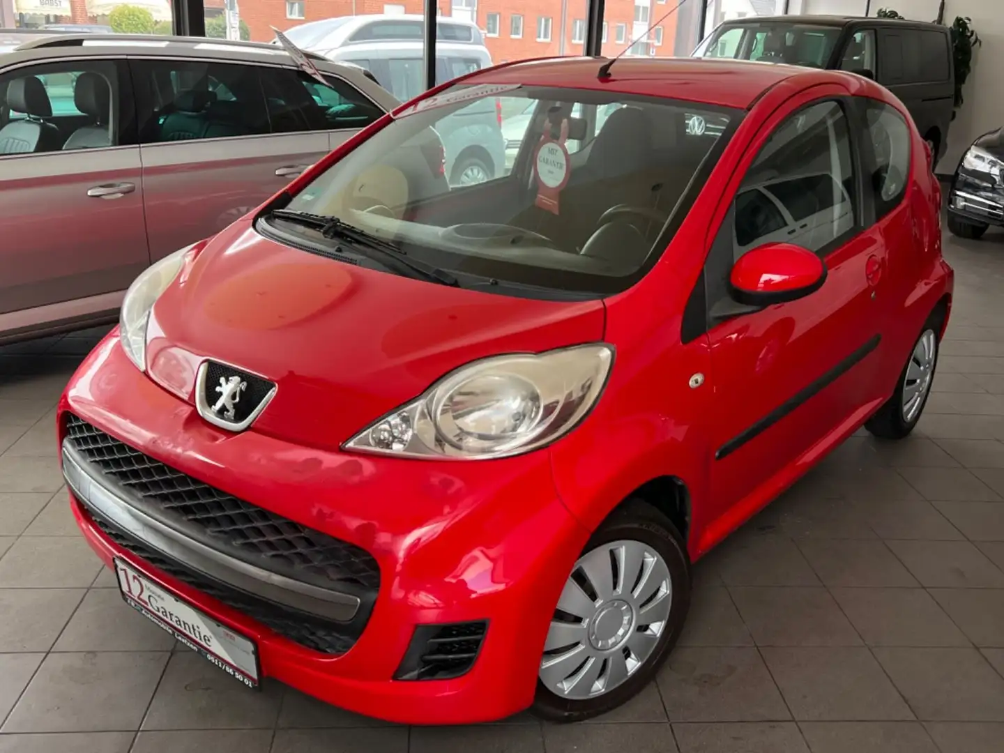 Peugeot 107 Filou Elek.Fenster~Zentral~HU/AU Neu~1Hd~AUX Rot - 1