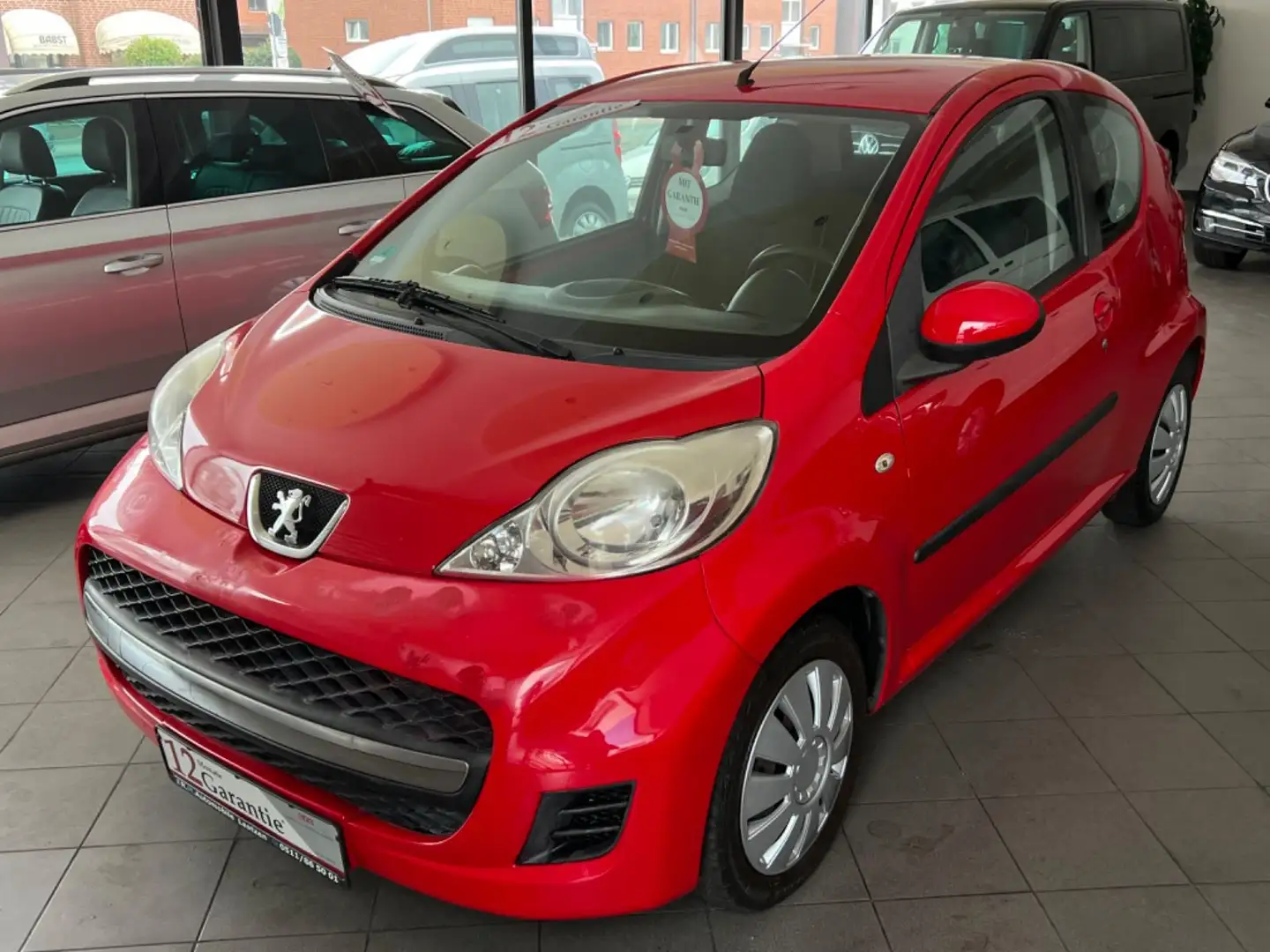 Peugeot 107 Filou Elek.Fenster~Zentral~HU/AU Neu~1Hd~AUX Rot - 2