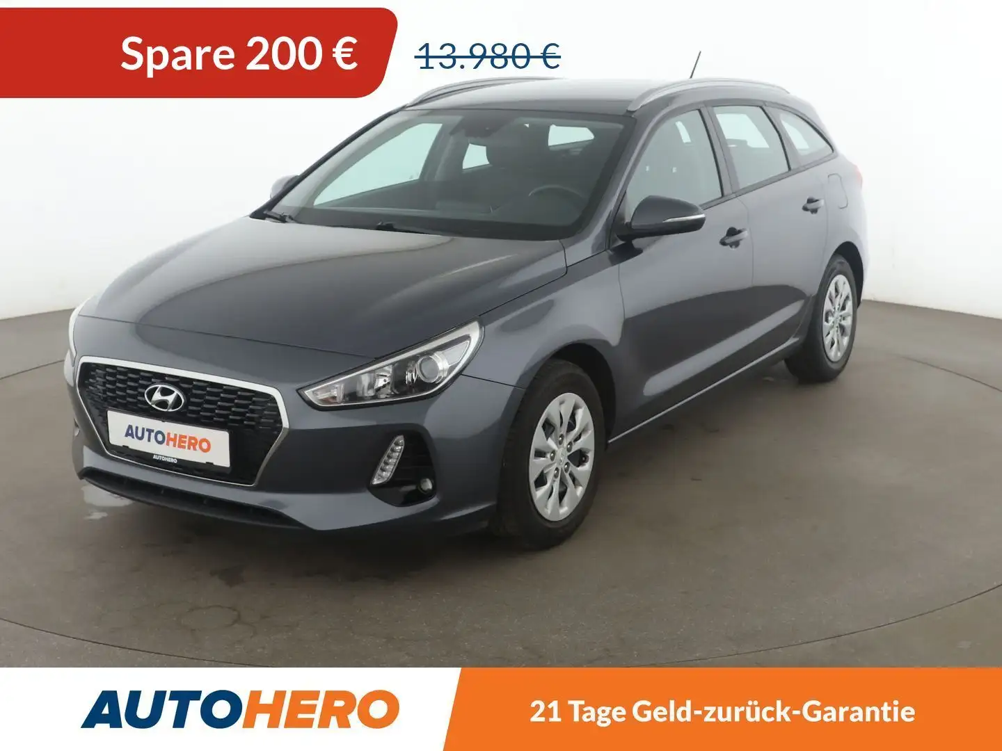 Hyundai i30 1.4 Select*TEMPO*PDC*RADIO*KLIMA Gris - 1