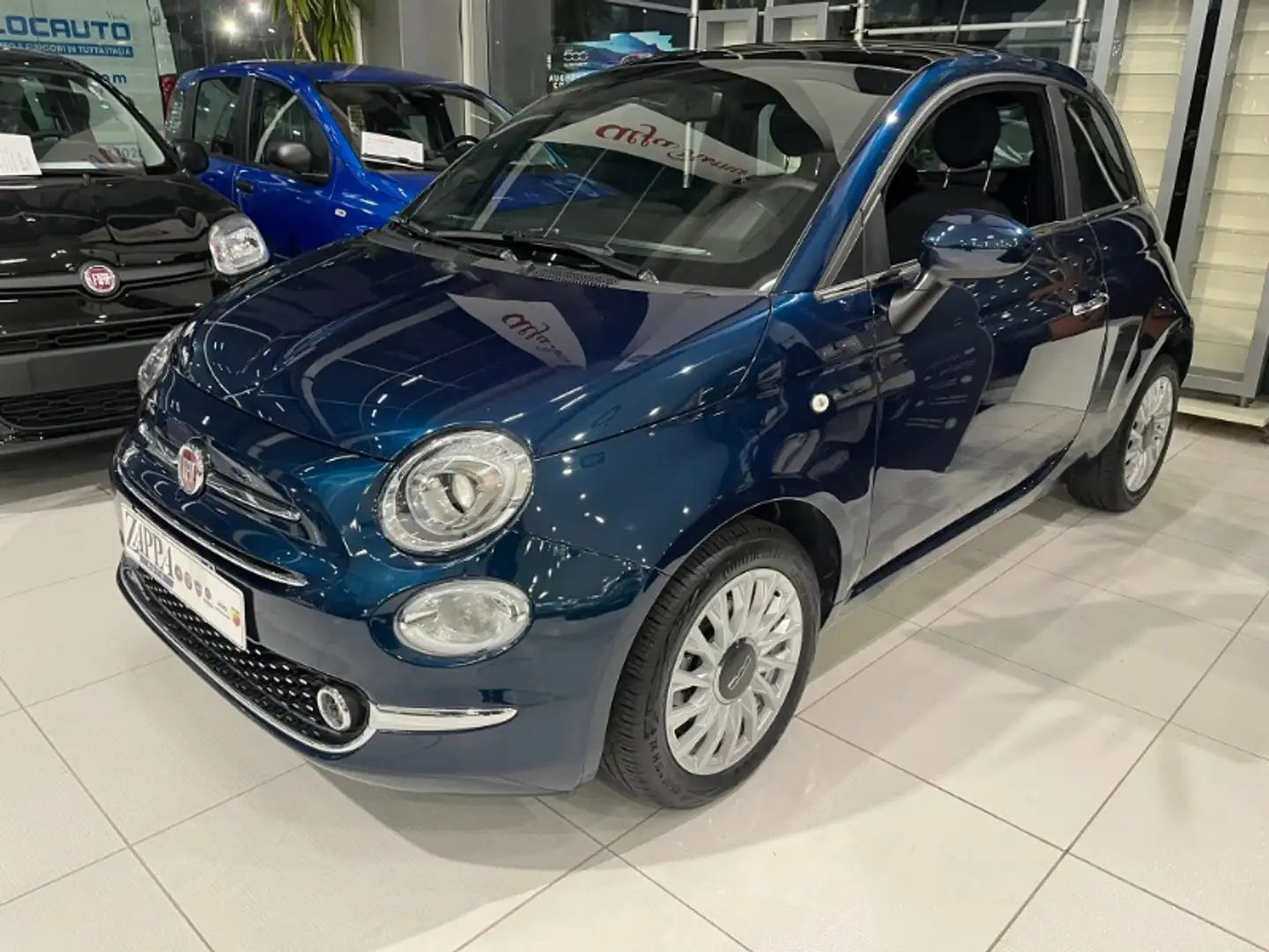 Fiat 500 1.0 FireFly Hybrid Dolcevita Bleu - 1