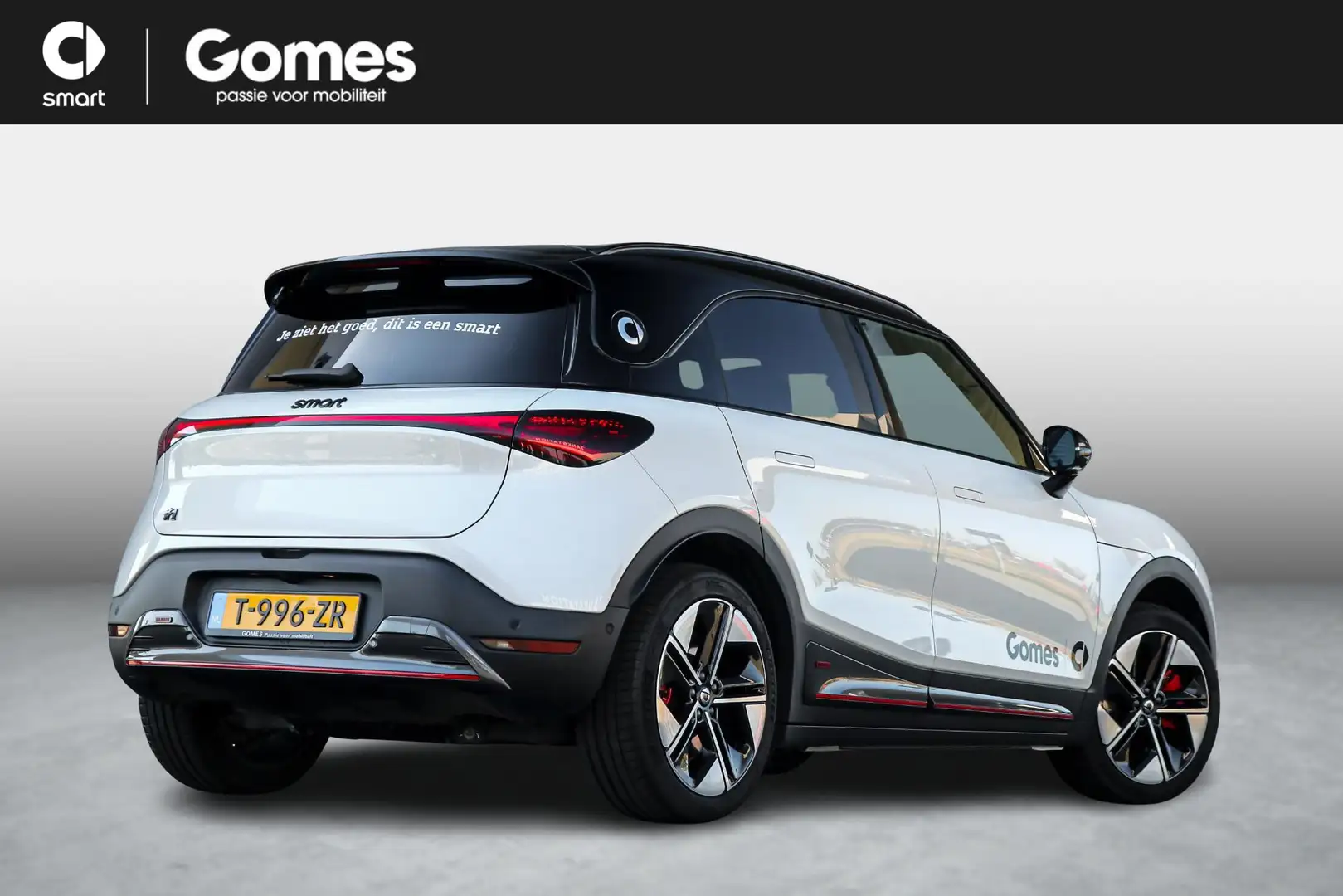 smart #1 BRABUS | Panoramadak | Adaptieve Cruise Control | Weiß - 2