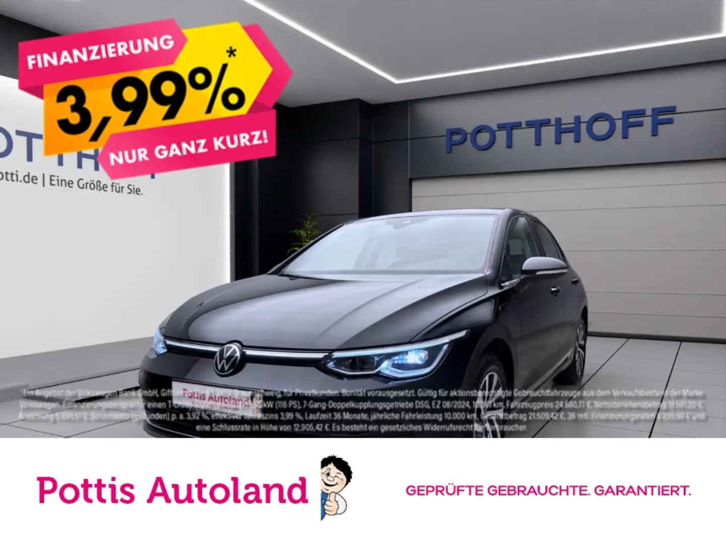 Volkswagen Golf 1.4 eHybrid STYLE NAVI LED+ SITZHZG ACC Schwarz - 1
