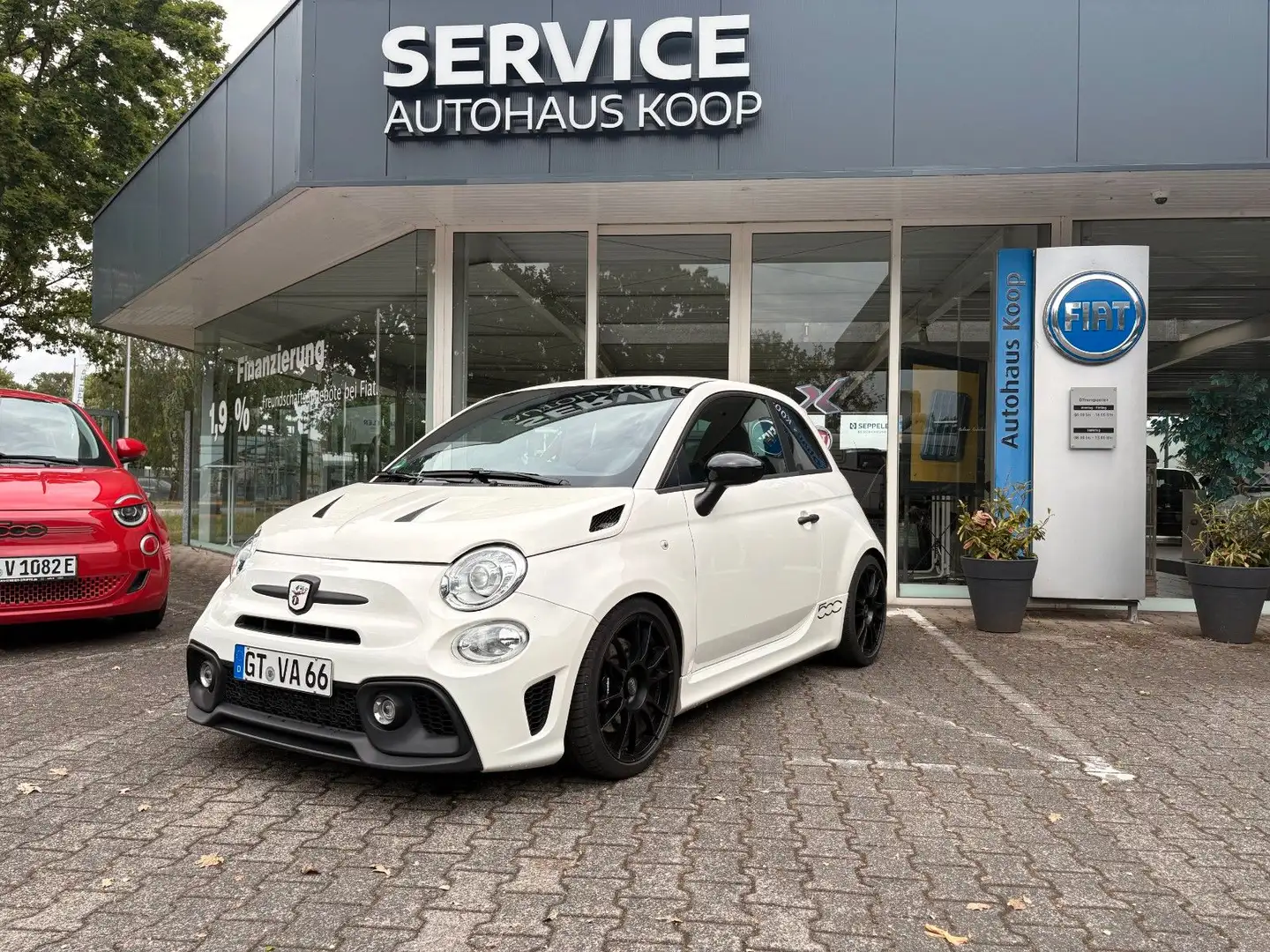 Abarth 595 Competizione G-Tech Weiß - 1
