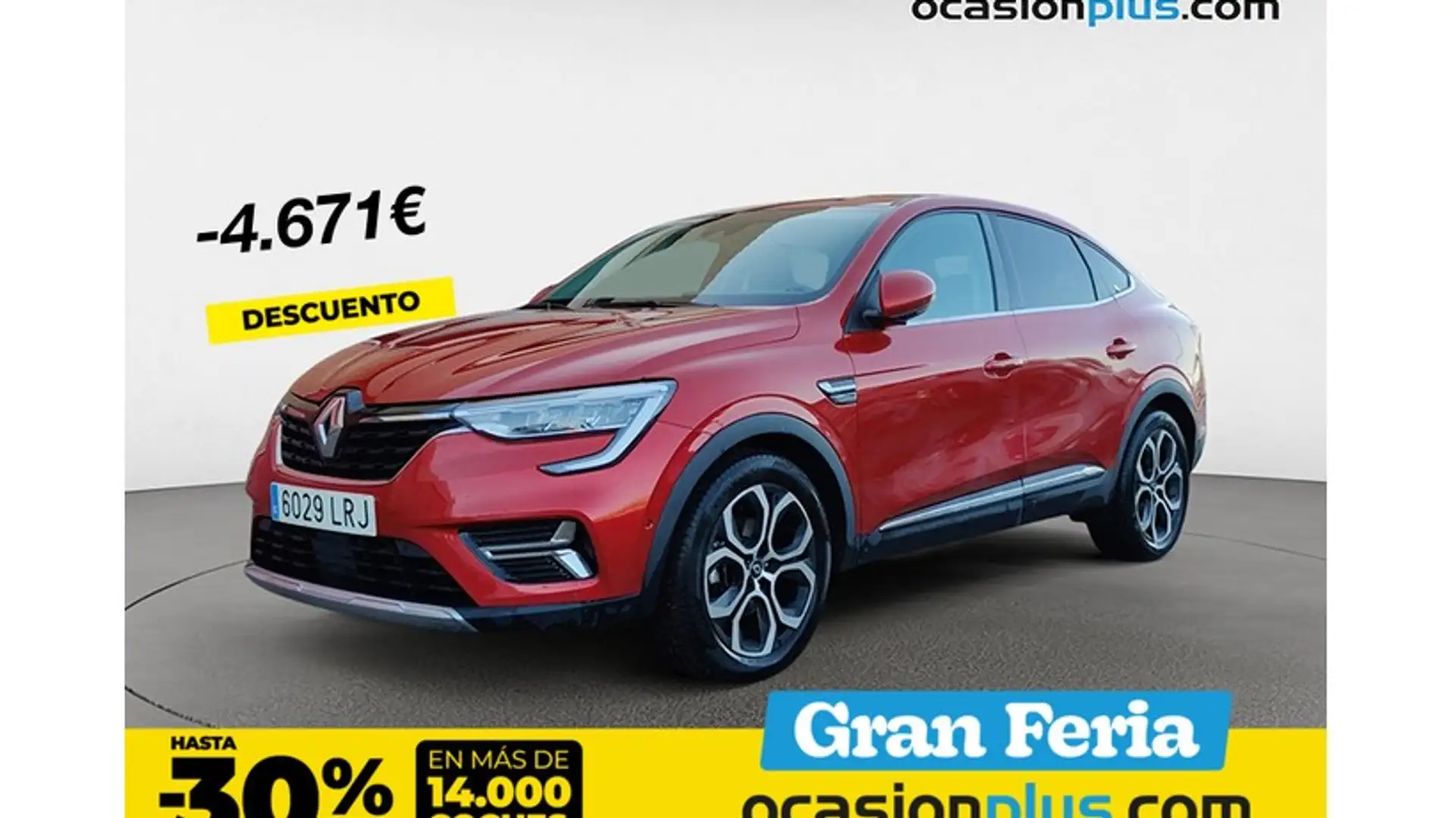 Renault Arkana 1.6 E-Tech Techno 105kW Rosso - 1