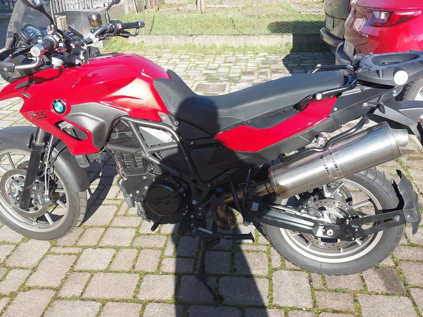 BMW F 700 GS BFS, ESA, MANOPOLE RISCALDATE, ANTIPATTINAMENTO, Red - 2