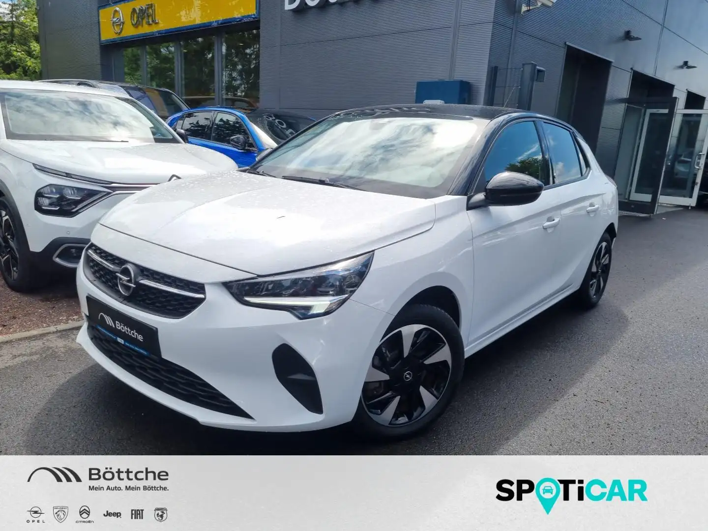 Opel Corsa F e Edition LED/SHZ/DAB+/180°Kamera/Allwetter Weiß - 1