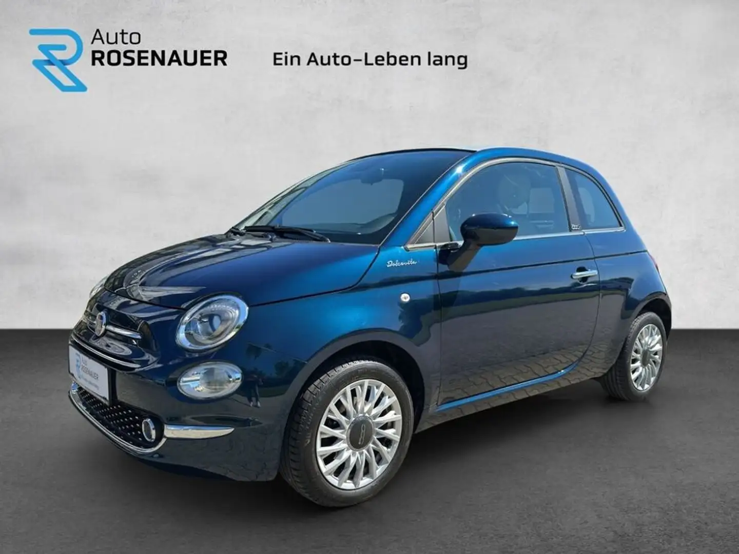 Fiat 500C 500 Cabrio Hybrid Dolce Vita Edition Albastru - 1