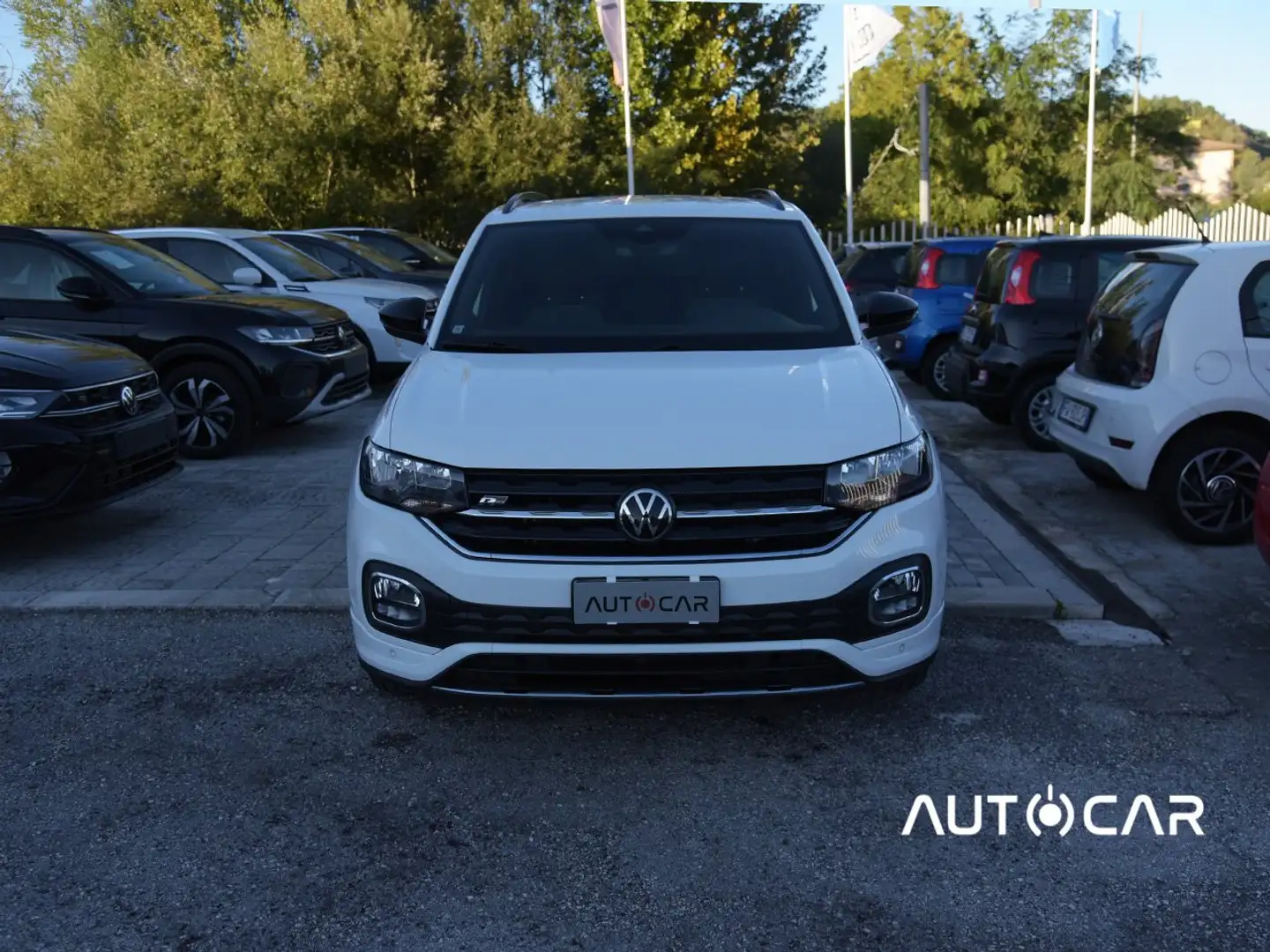 Volkswagen T-Cross T-Cross 1.0 tsi Sport R-Line 110cv Blanc - 2