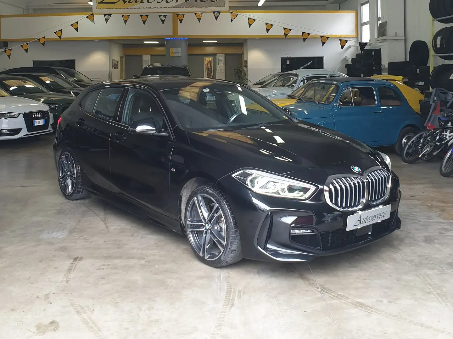 BMW 118 118d Msport 5p auto Noir - 1