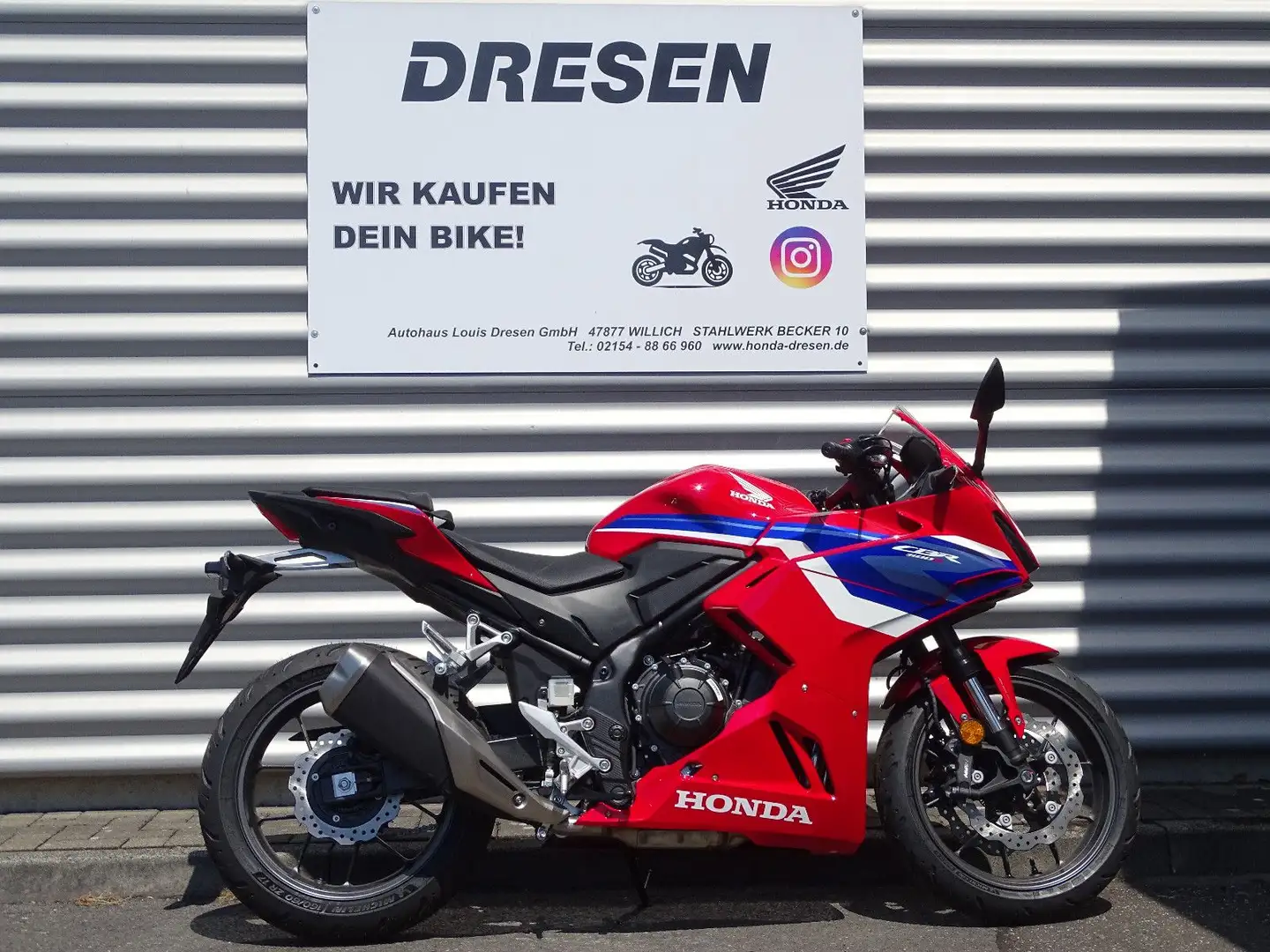 Honda CBR 500 R ABS * 6 Jahre Garantie * Rood - 1