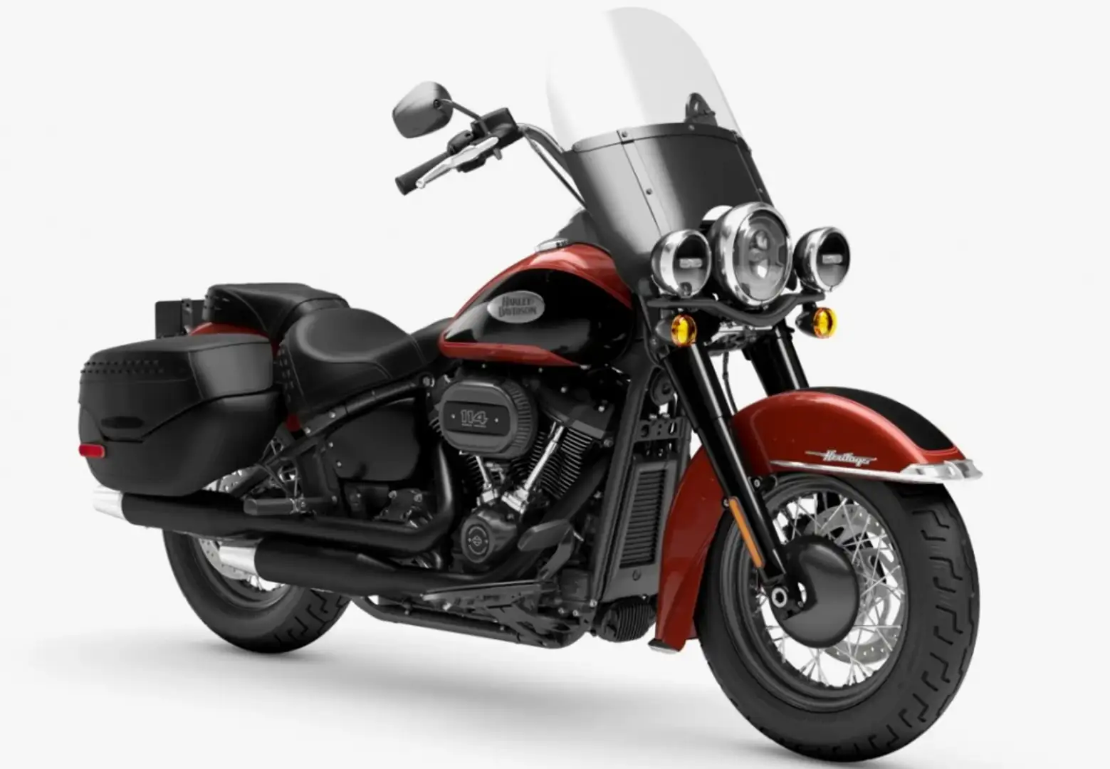 Harley-Davidson Heritage Softail Tour - CLASSIC 114 Piros - 1