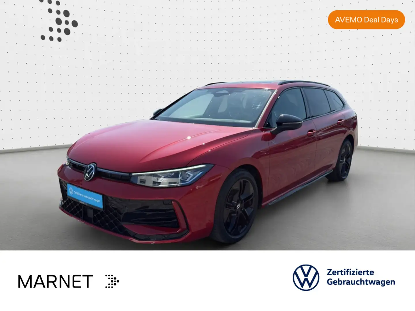 Volkswagen Passat Variant 2.0 TDI DSG R-Line Black Style* Rot - 1