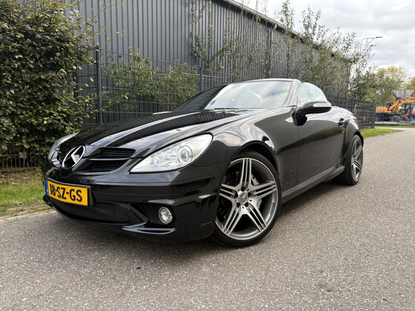 Mercedes-Benz SLK 55 AMG AUTOMAAT / NAVI / HARMAN KARDON Schwarz - 1