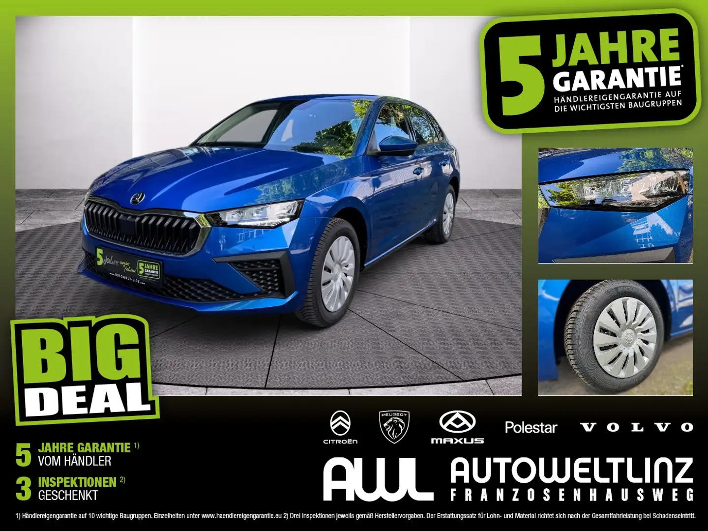 Skoda Scala 1.0 TSI Essence Blau - 1