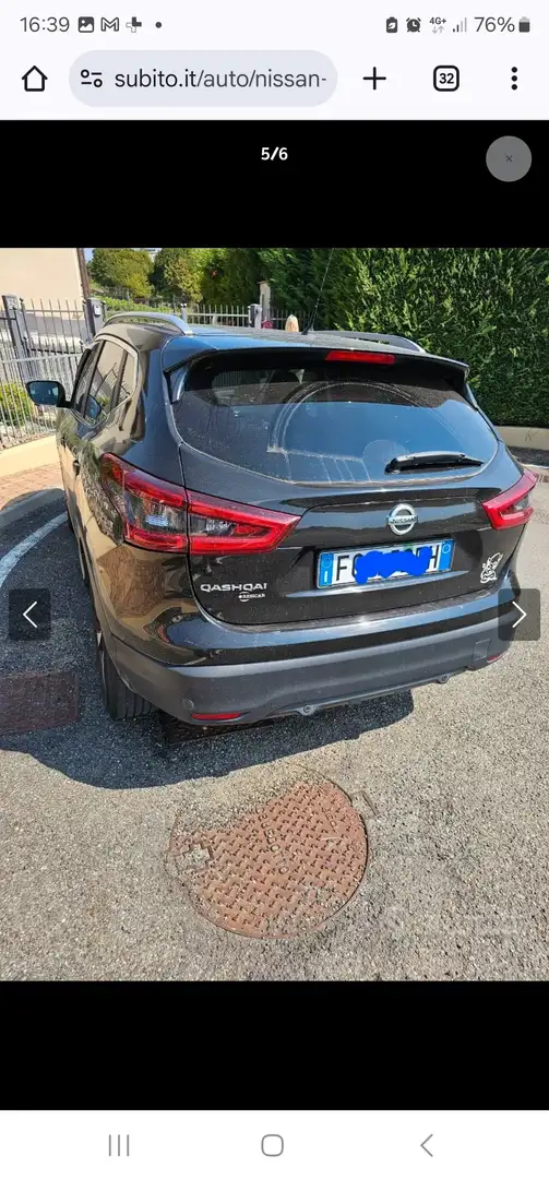 Nissan Qashqai Qashqai II 2014 1.5 dci 360 110cv E6 Nero - 2