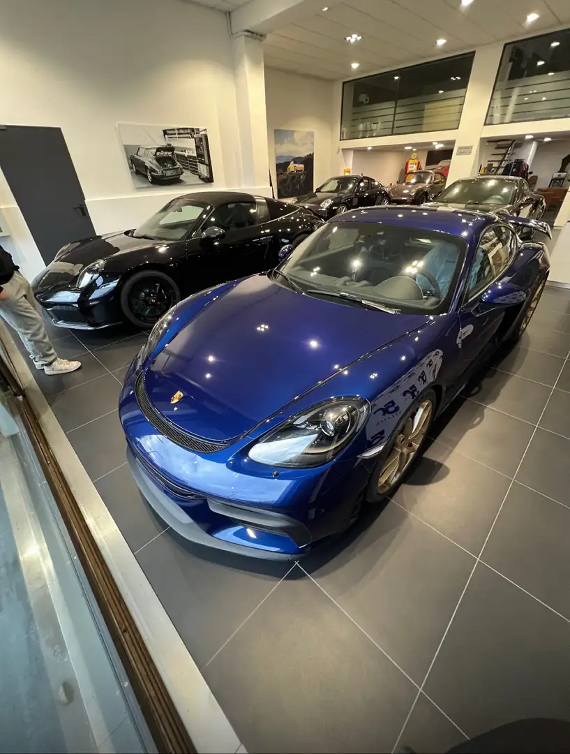 Porsche 718 718 Cayman Gt4 Club Sport Crono Blu/Azzurro - 1