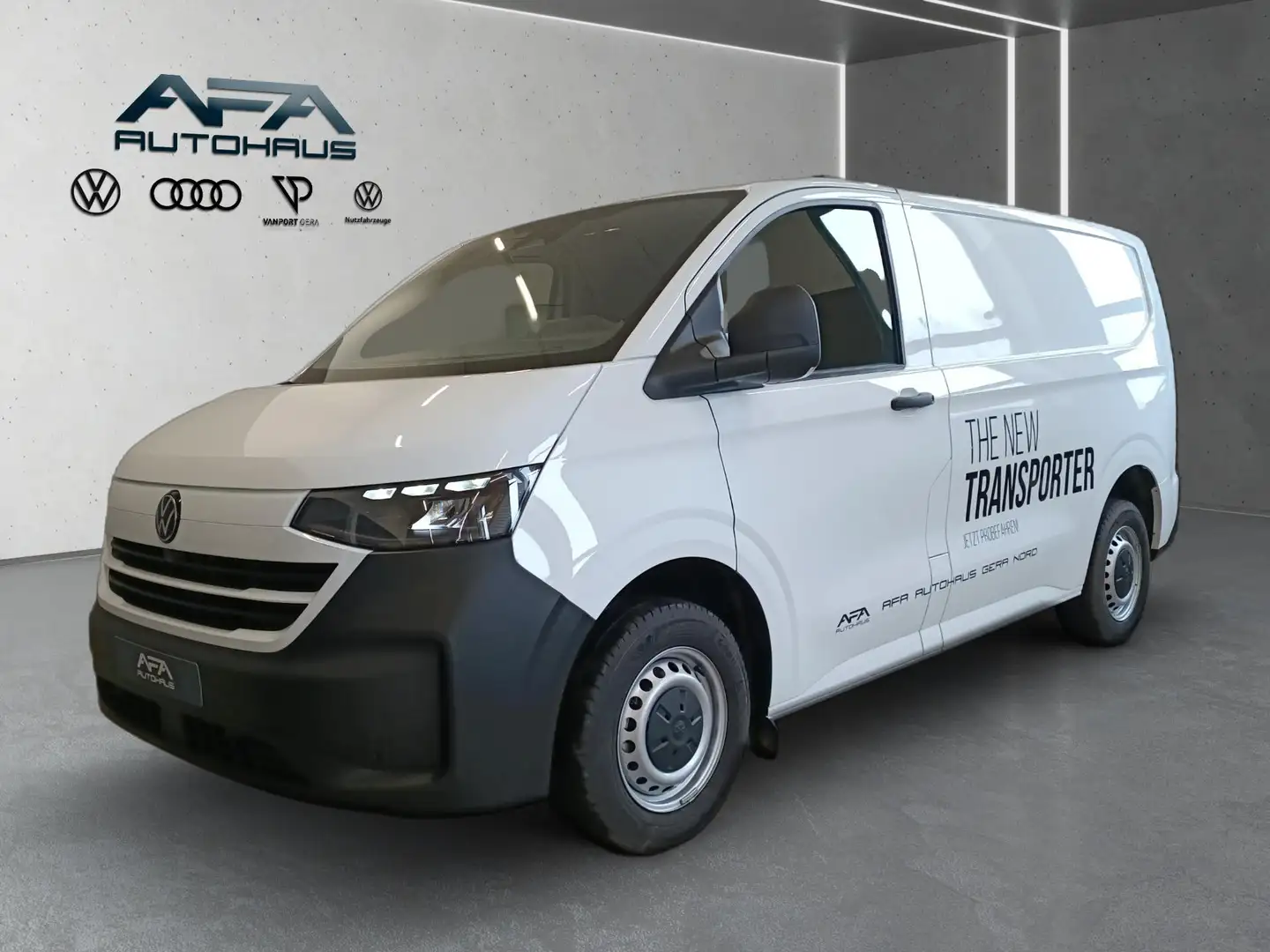 Volkswagen T7 Transporter Kasten 2.0 TDI LED*AHK*RFK*Klima Blanc - 2