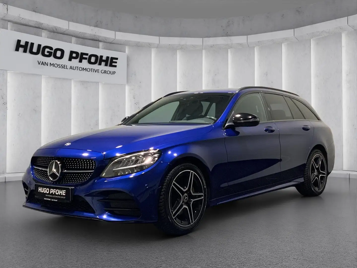Mercedes-Benz C 180 T AMG Line | Blau - 1