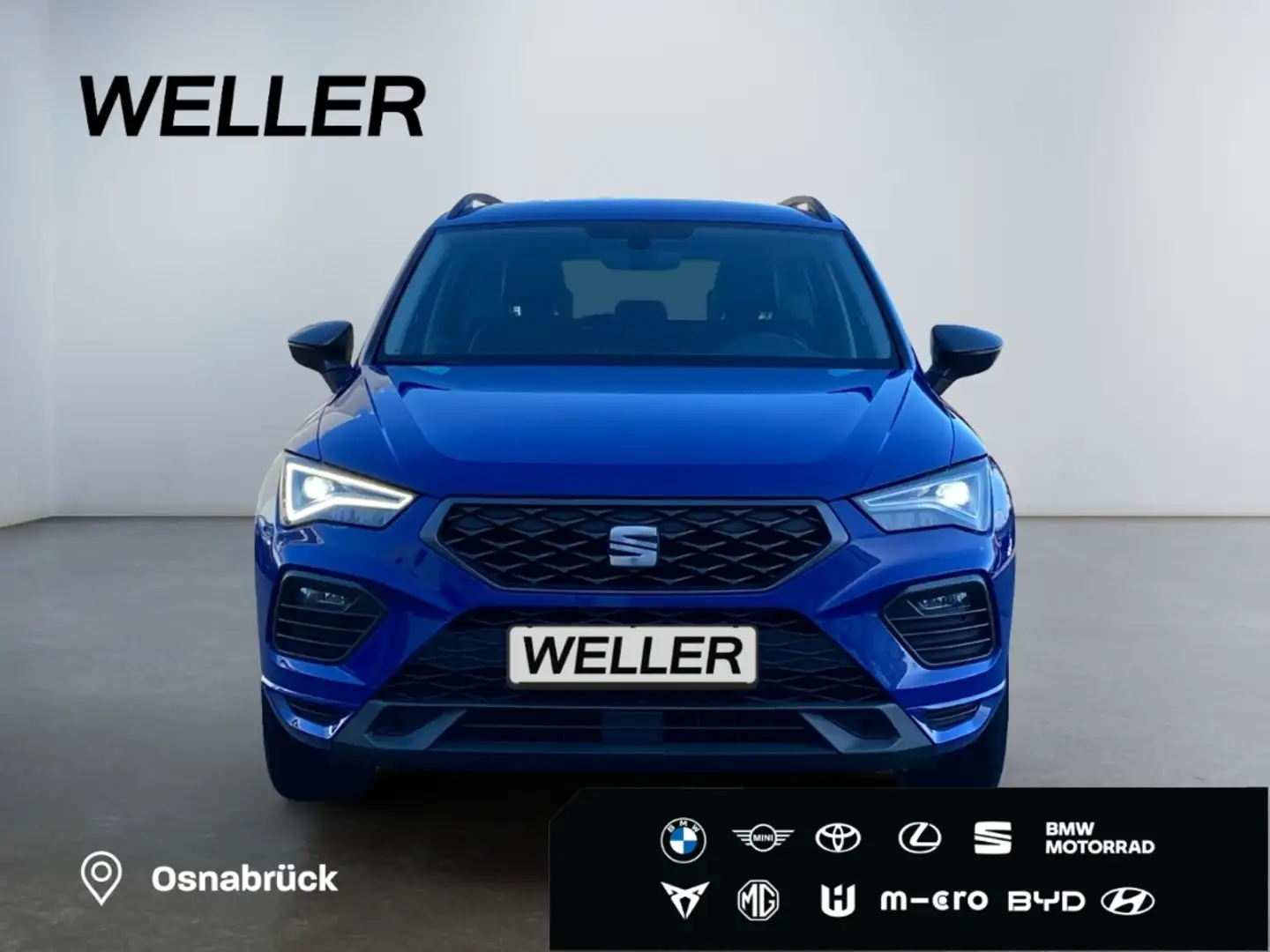 SEAT Ateca 1.5 TSI ACT DSG FR *AHK*Beats*el Heck*SHZ* Blau - 2