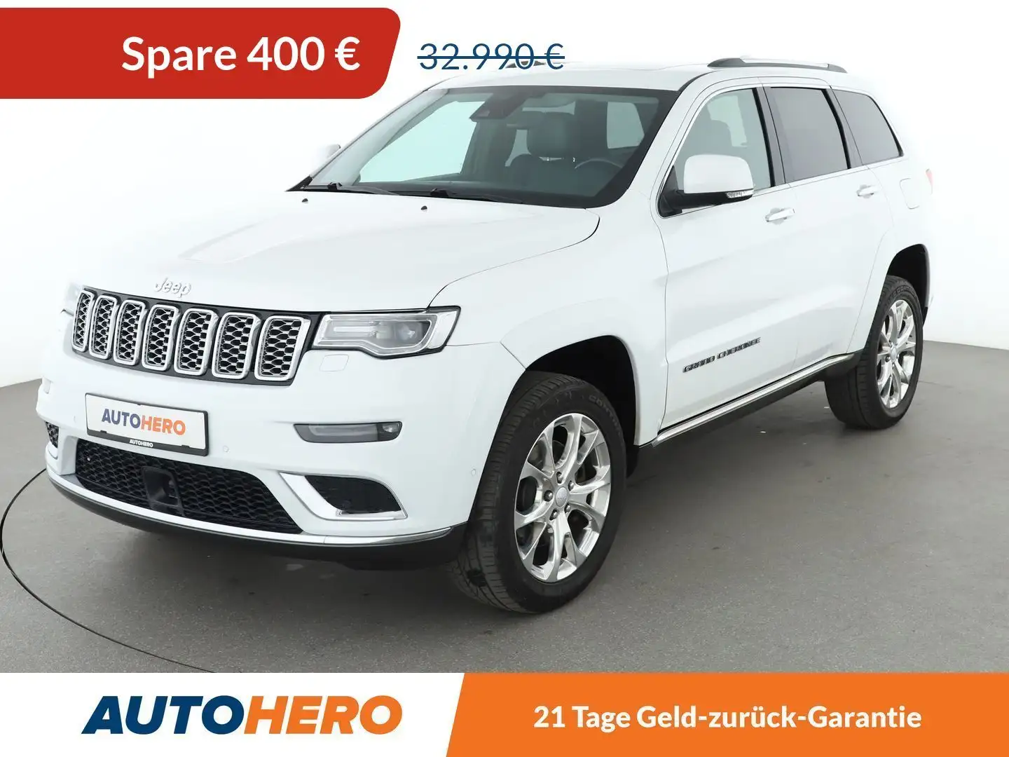 Jeep Grand Cherokee 3.0 CRD Summit Aut*NAVI*XENON*ACC*CAM*PDC*SHZ* Fehér - 1