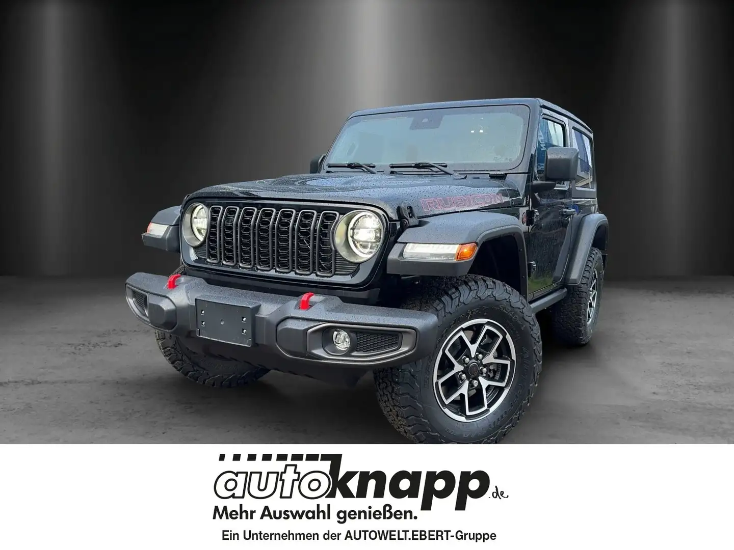 Jeep Wrangler Rubicon 3.6 V6 MY2024/12,3" DISPLAY/AHK Schwarz - 1