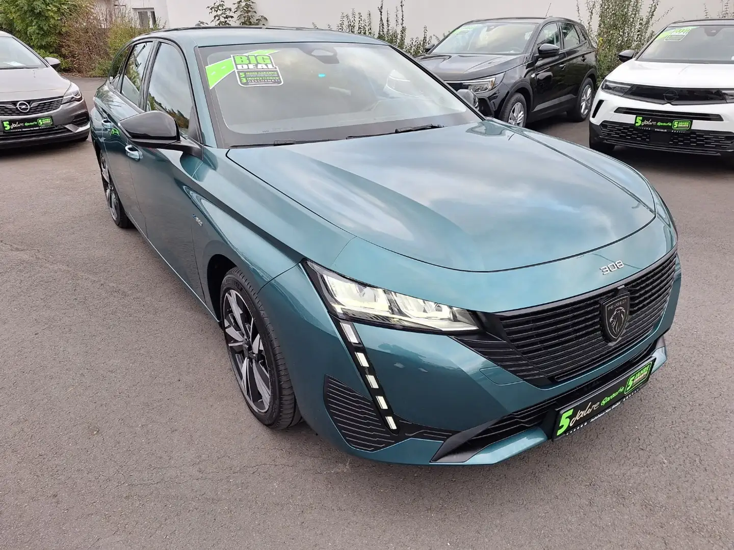 Peugeot 308 180 SW Active Pack AHK+LED+2xKlima+KeyLess Blauw - 2