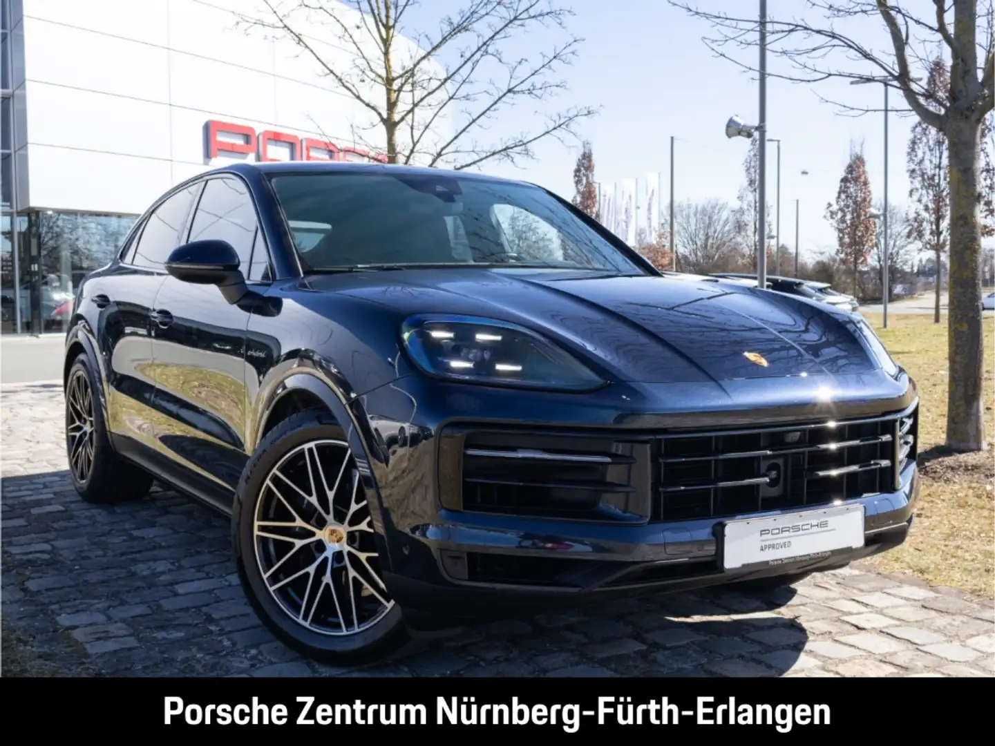 Porsche Cayenne E-Hybrid Coupe Luftfeder SportChrono InnoDrive Blau - 2