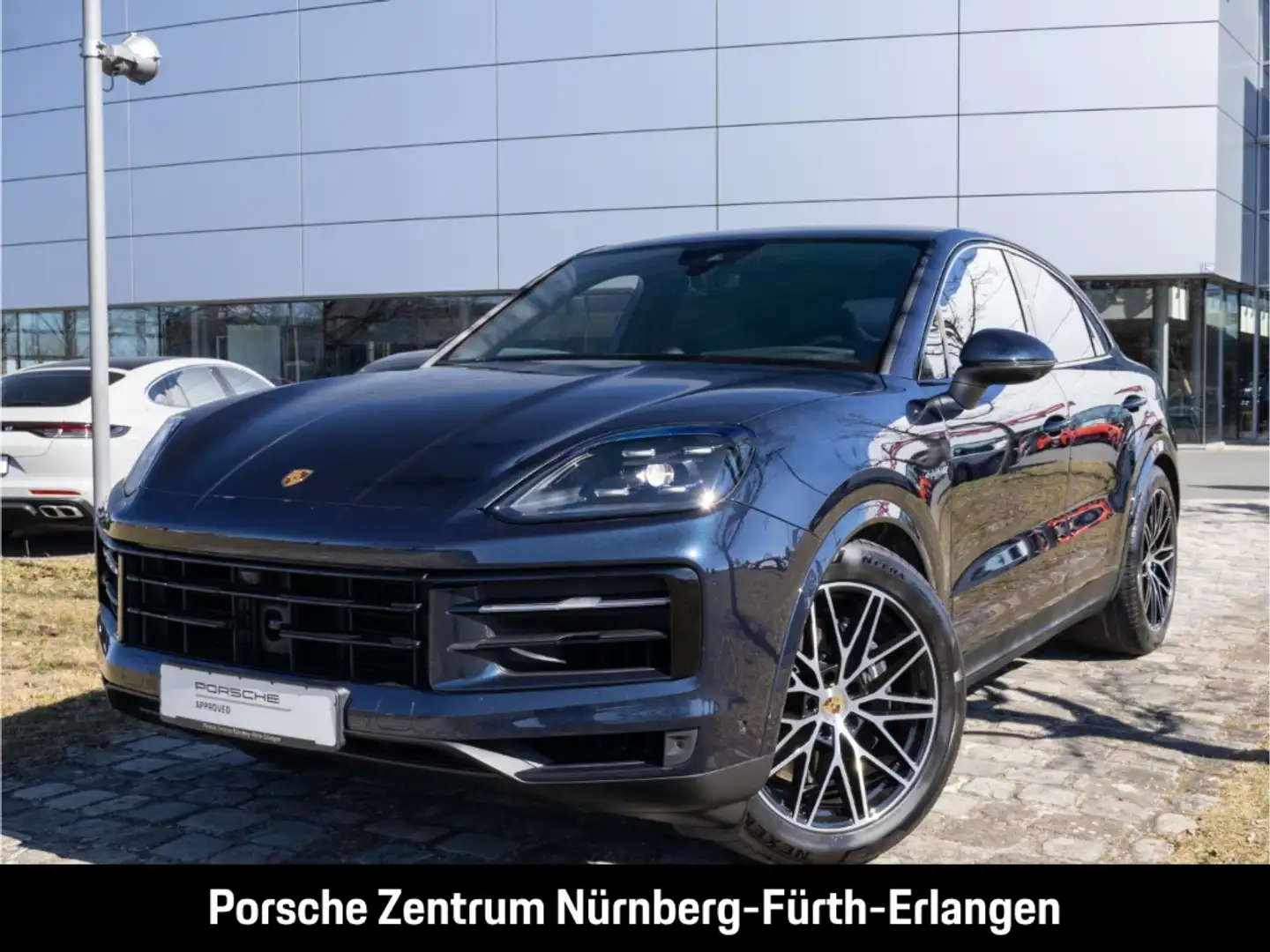 Porsche Cayenne E-Hybrid Coupe Luftfeder SportChrono InnoDrive Blau - 1