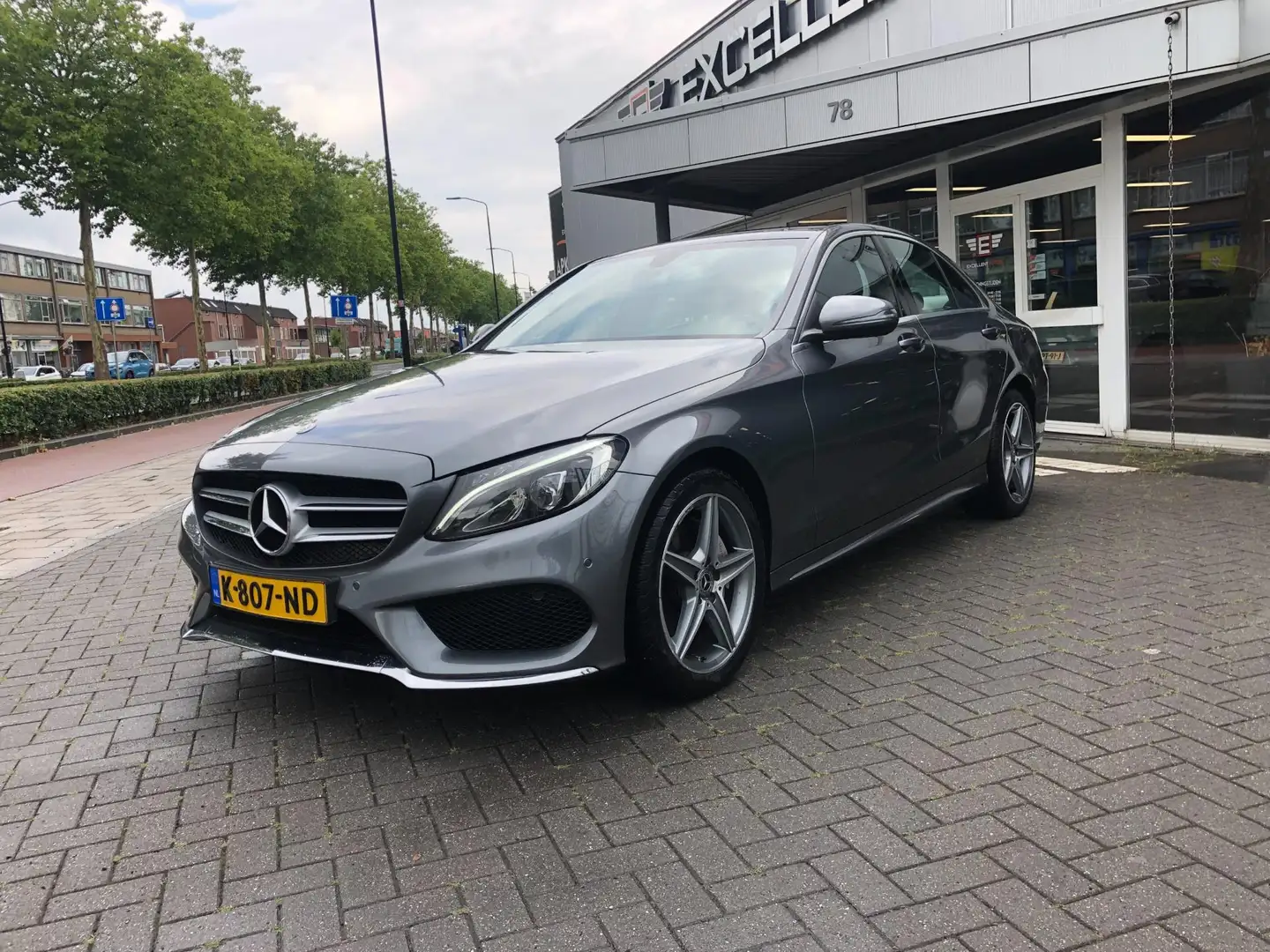 Mercedes-Benz C 180 CDI Business Solution AMG-Panorama dak Grijs - 2