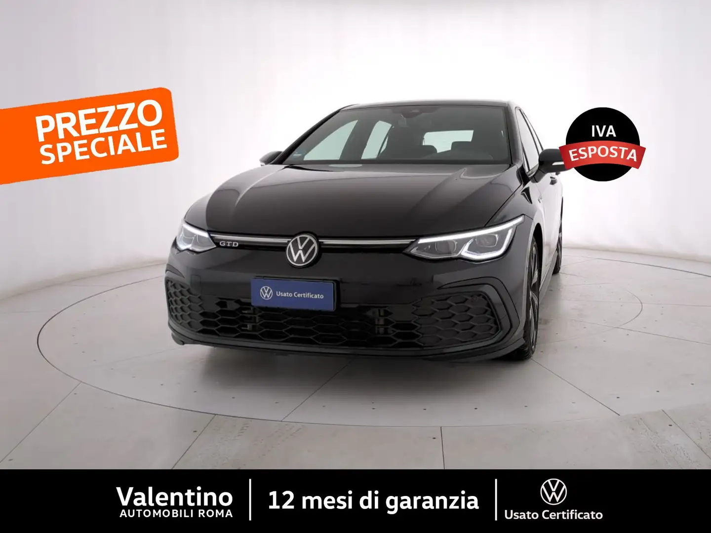 Volkswagen Golf GTD 2.0 TDI GTD DSG Černá - 1